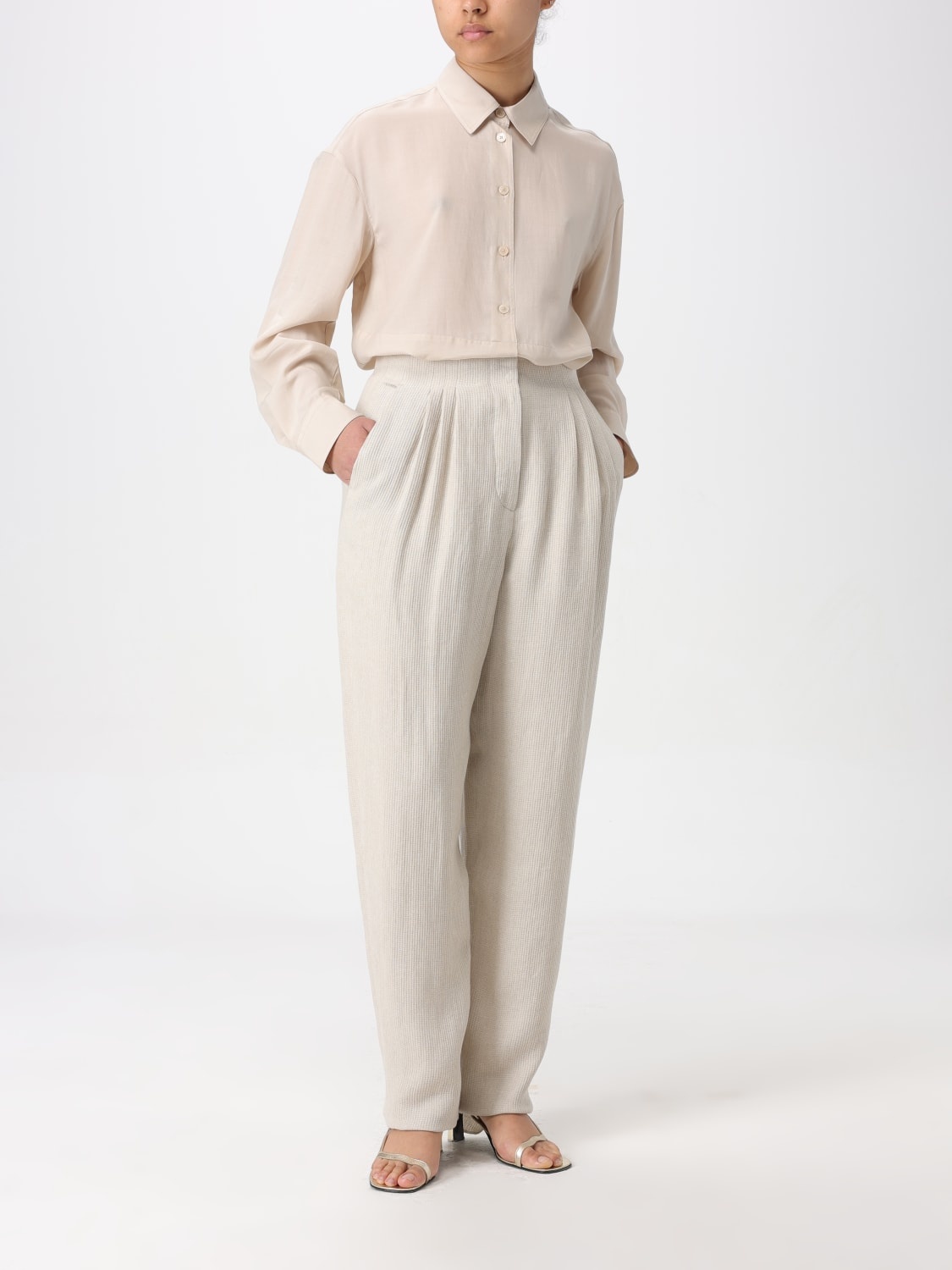 EMPORIO ARMANI Pants woman Emporio Armani | giglio | REVERSIBLE