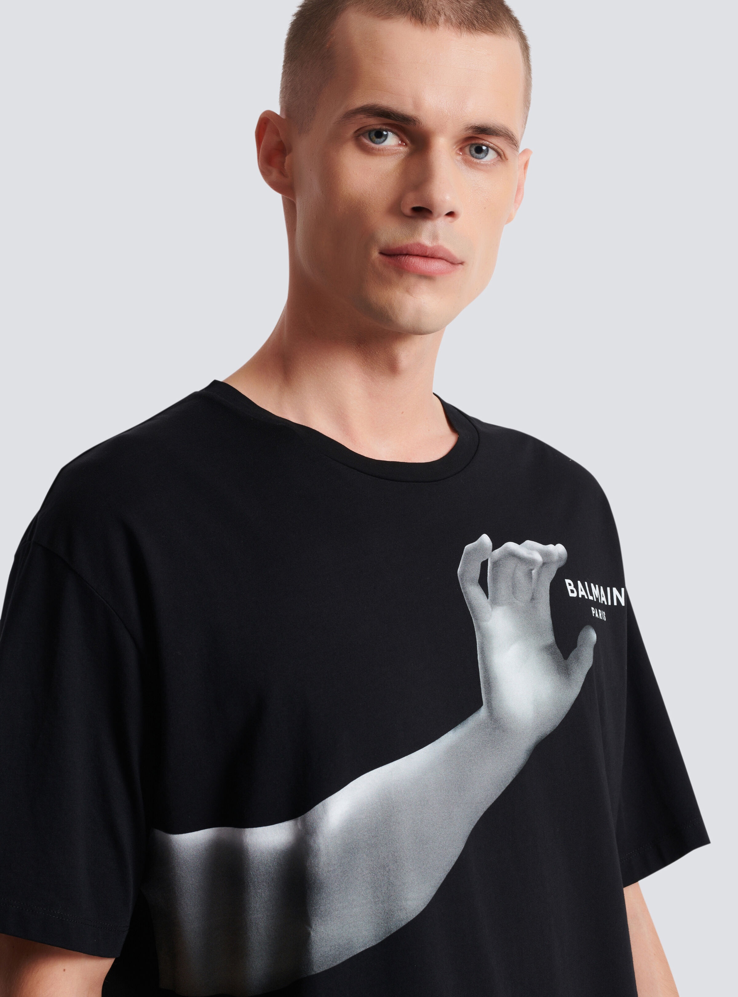 Classic statue print T-shirt - 6