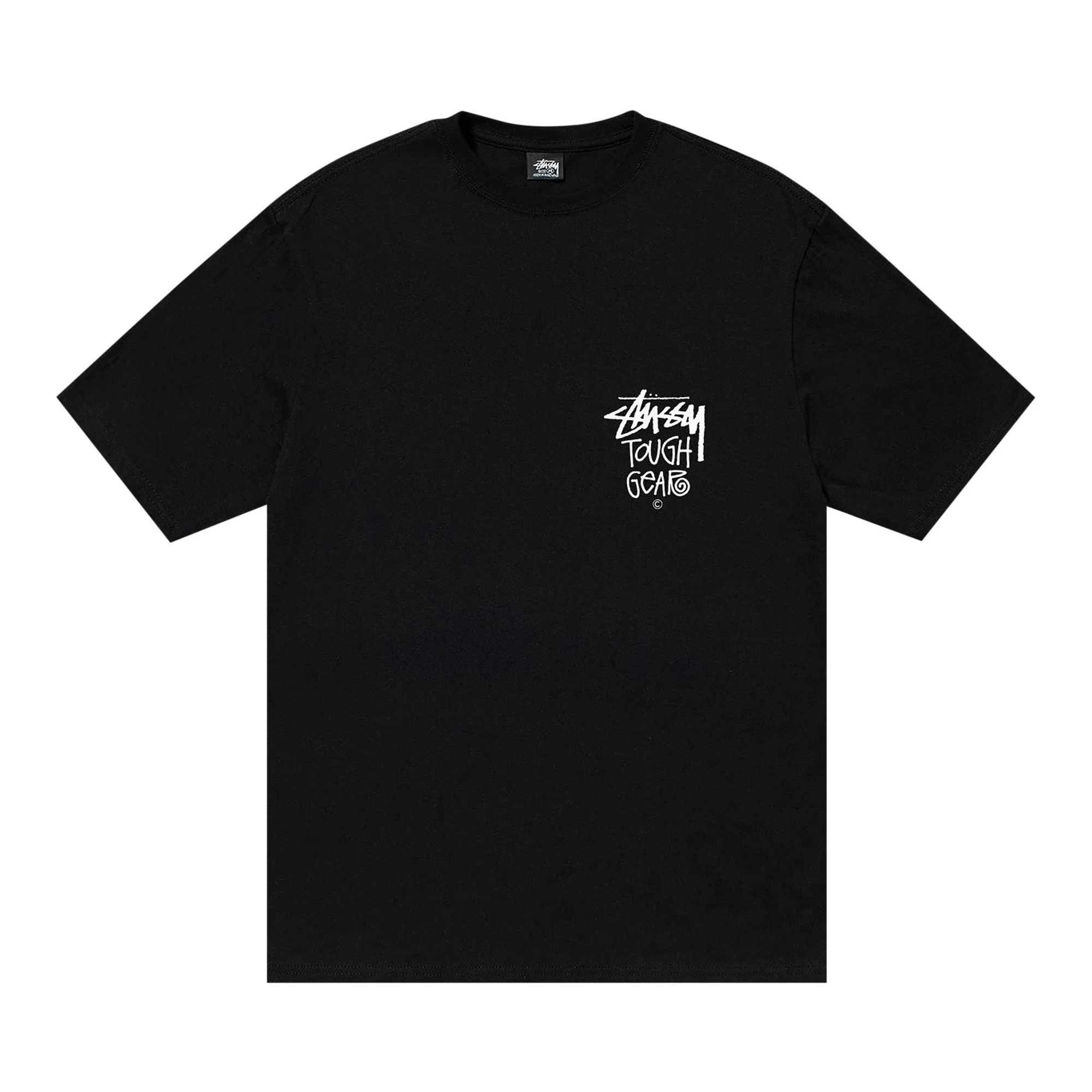 Stussy Tough Gear Tee 'Black' - 1