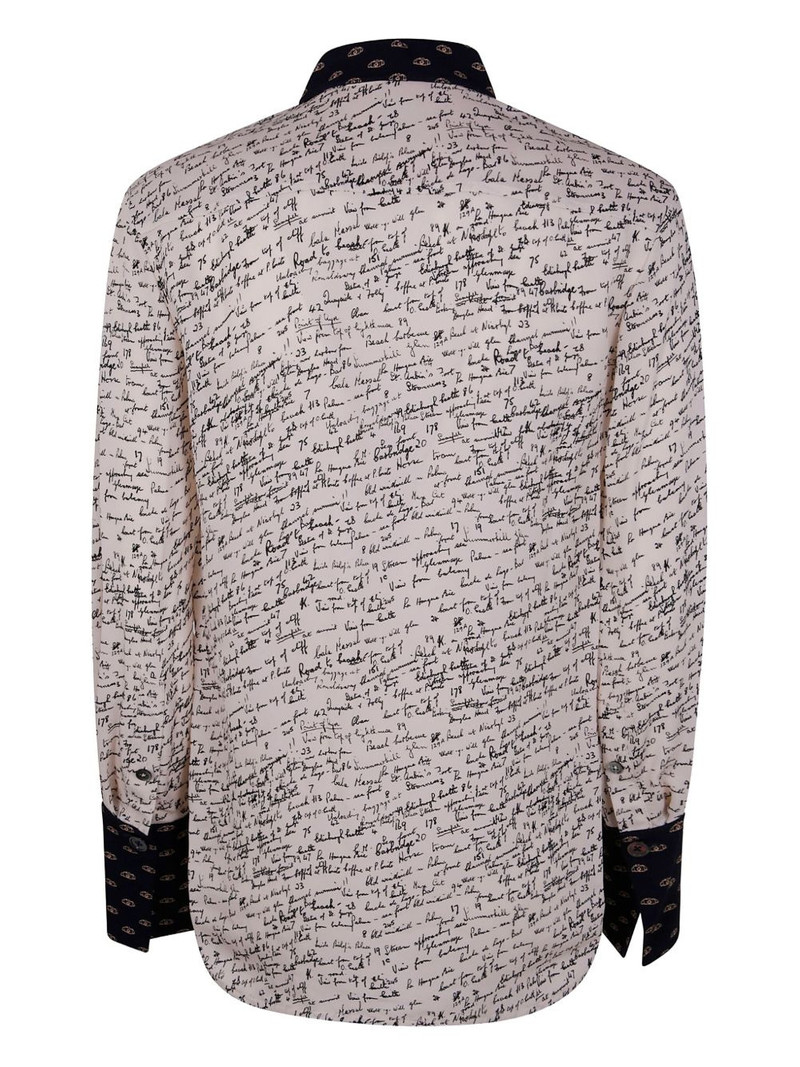 Paul Smith script-print shirt outlook