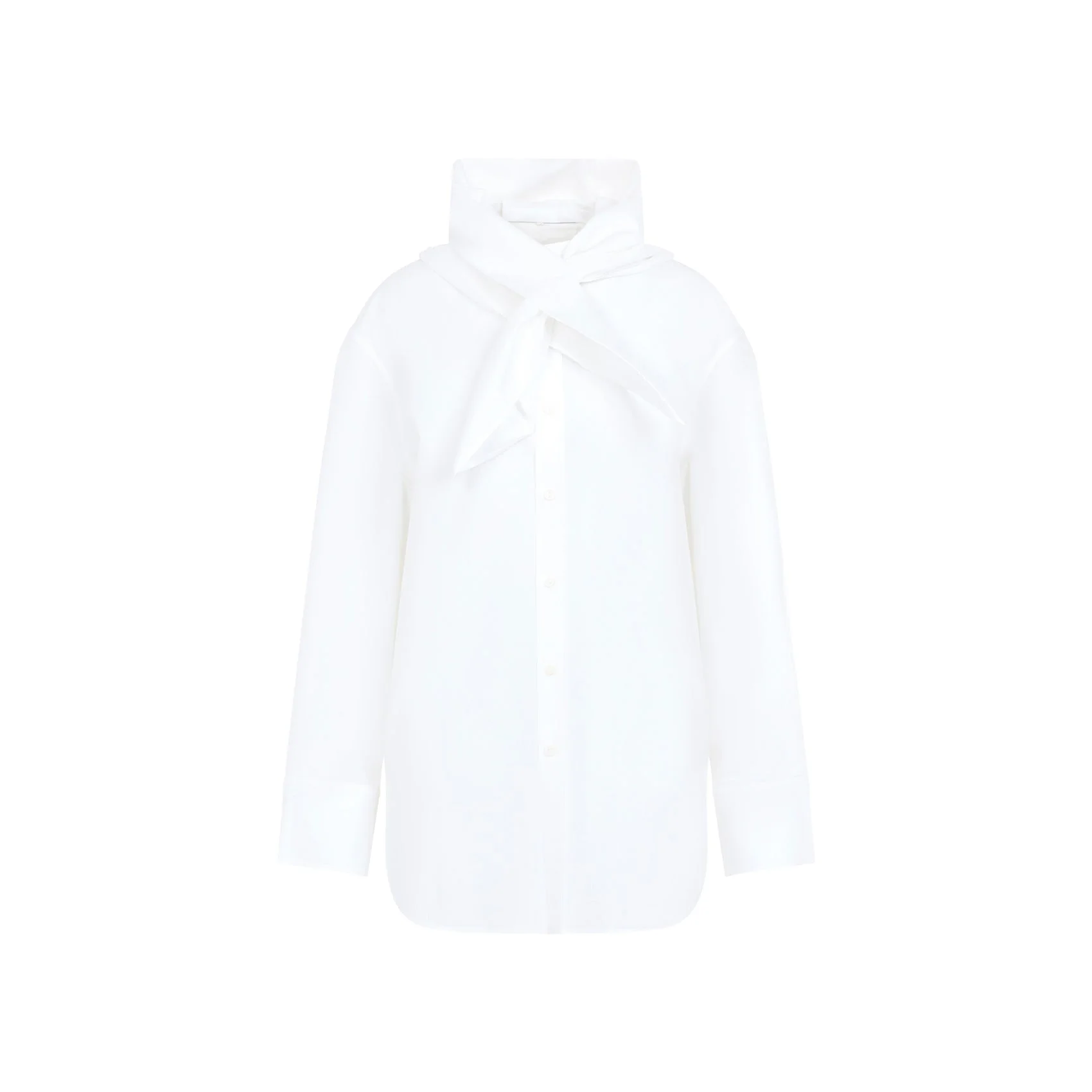 Carven Scarf Shirt - 1