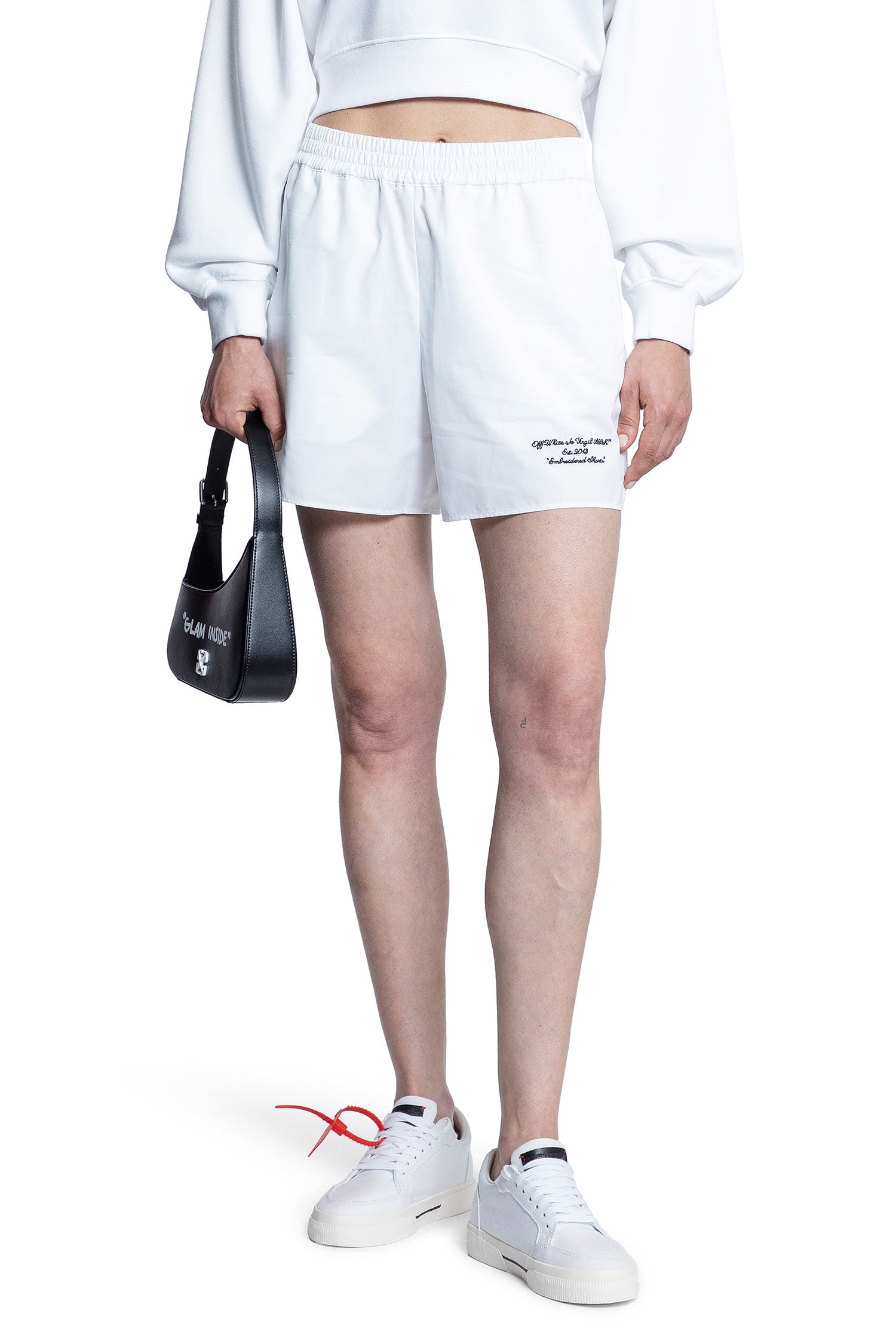 Embroidered-Poplin-Shorts - 5