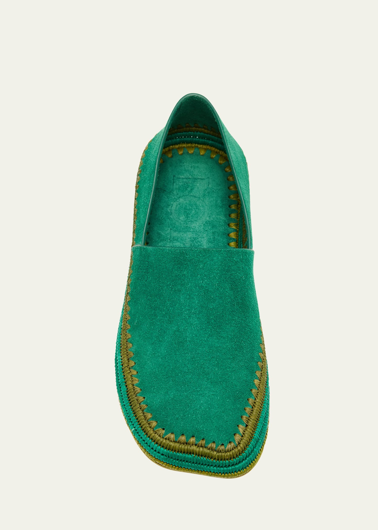 Men's Rio Suede and Raffia Espadrilles - 5