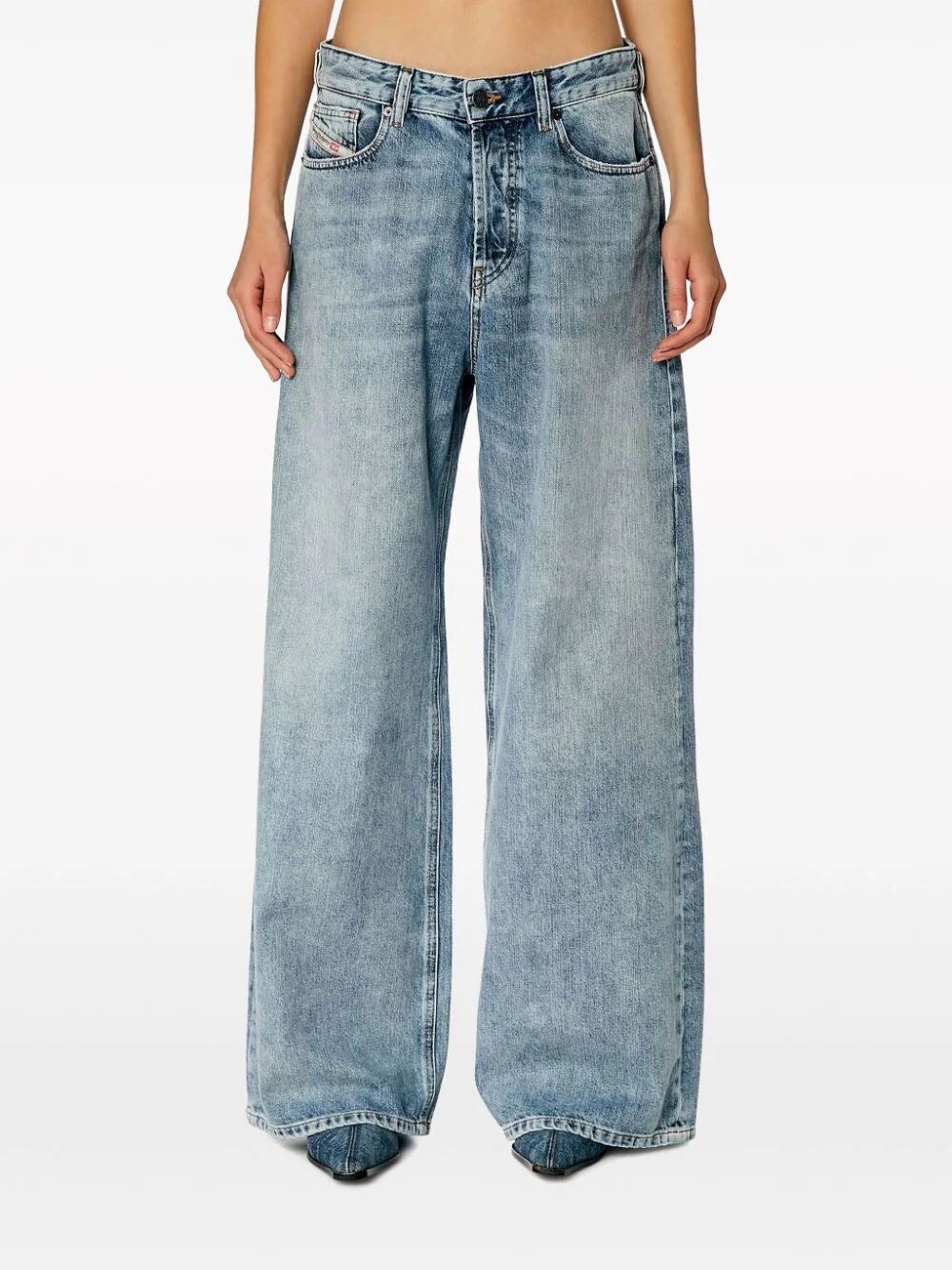 `1996 D-Sire` 5-Pocket Wide Leg Jeans - 5