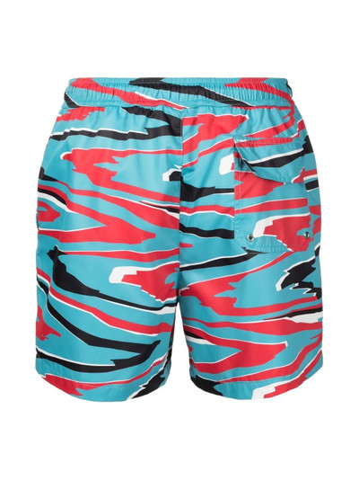 Missoni camouflage print swim shorts outlook