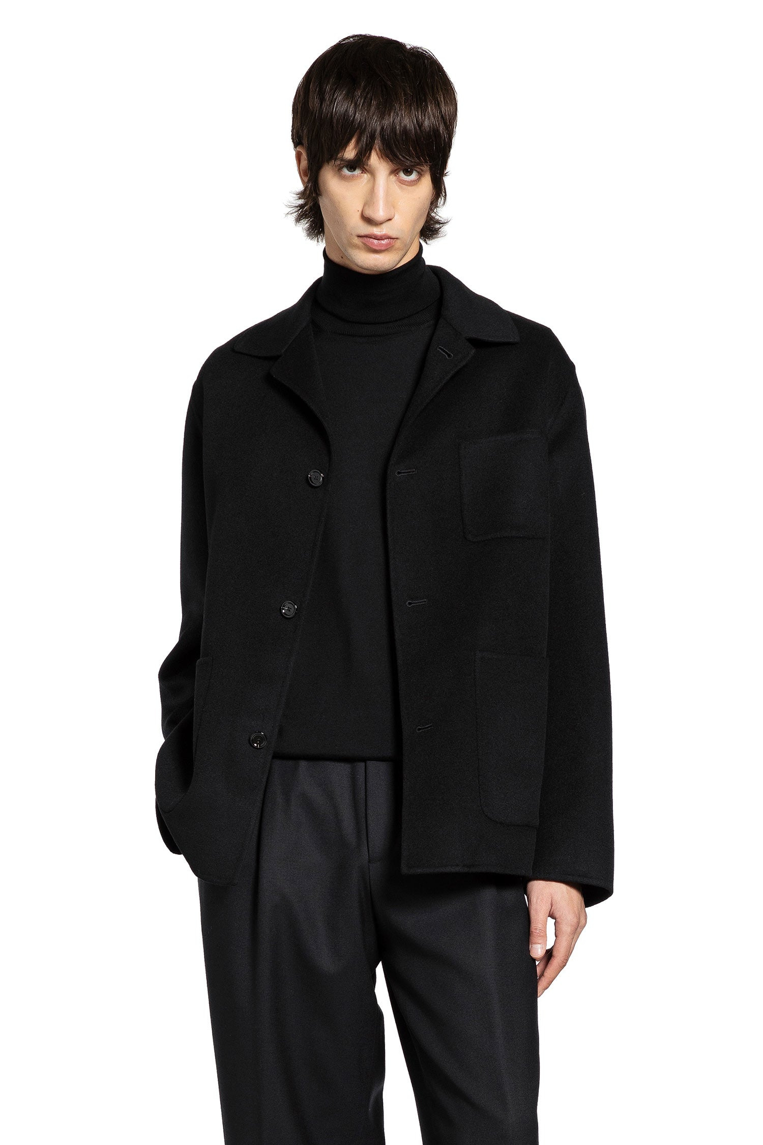 Lardini Man Black Jackets - 6