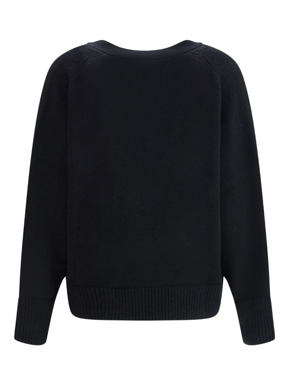 V-neck button-fastening cardigan - 2