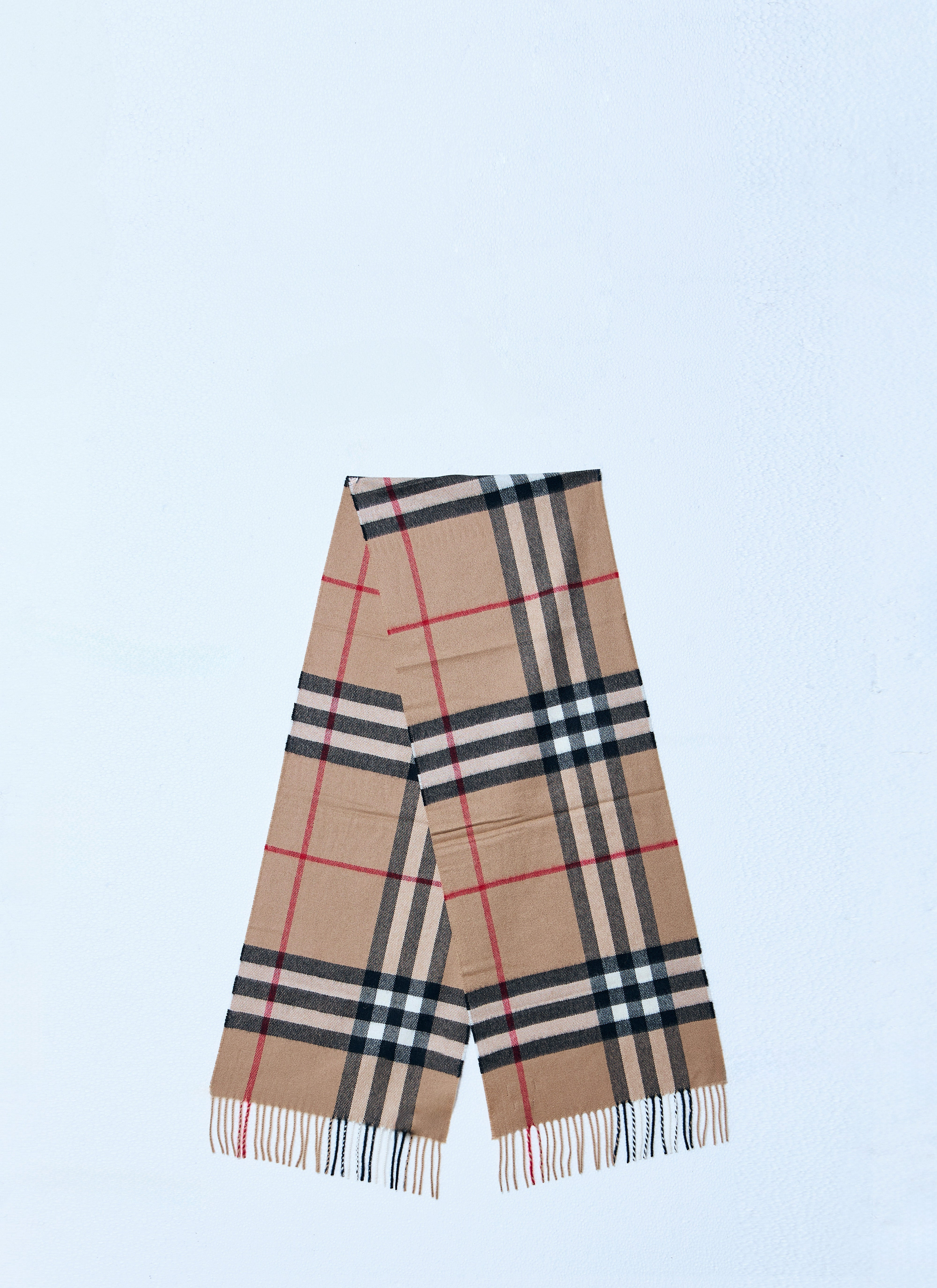 Burberry Women Giant Check Cashmere Scarf - 6