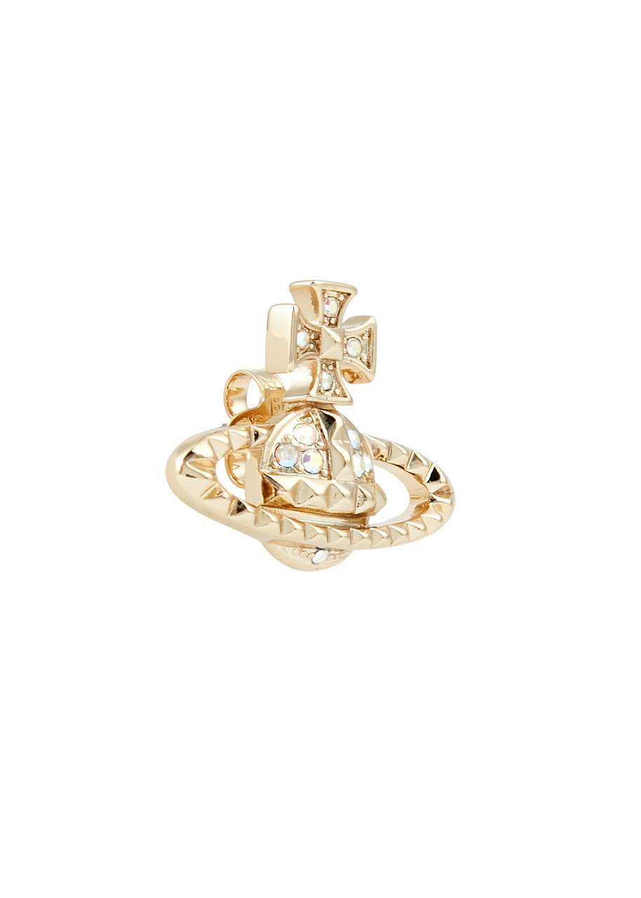 Mayfair Bas Relief orb stud earrings - 3