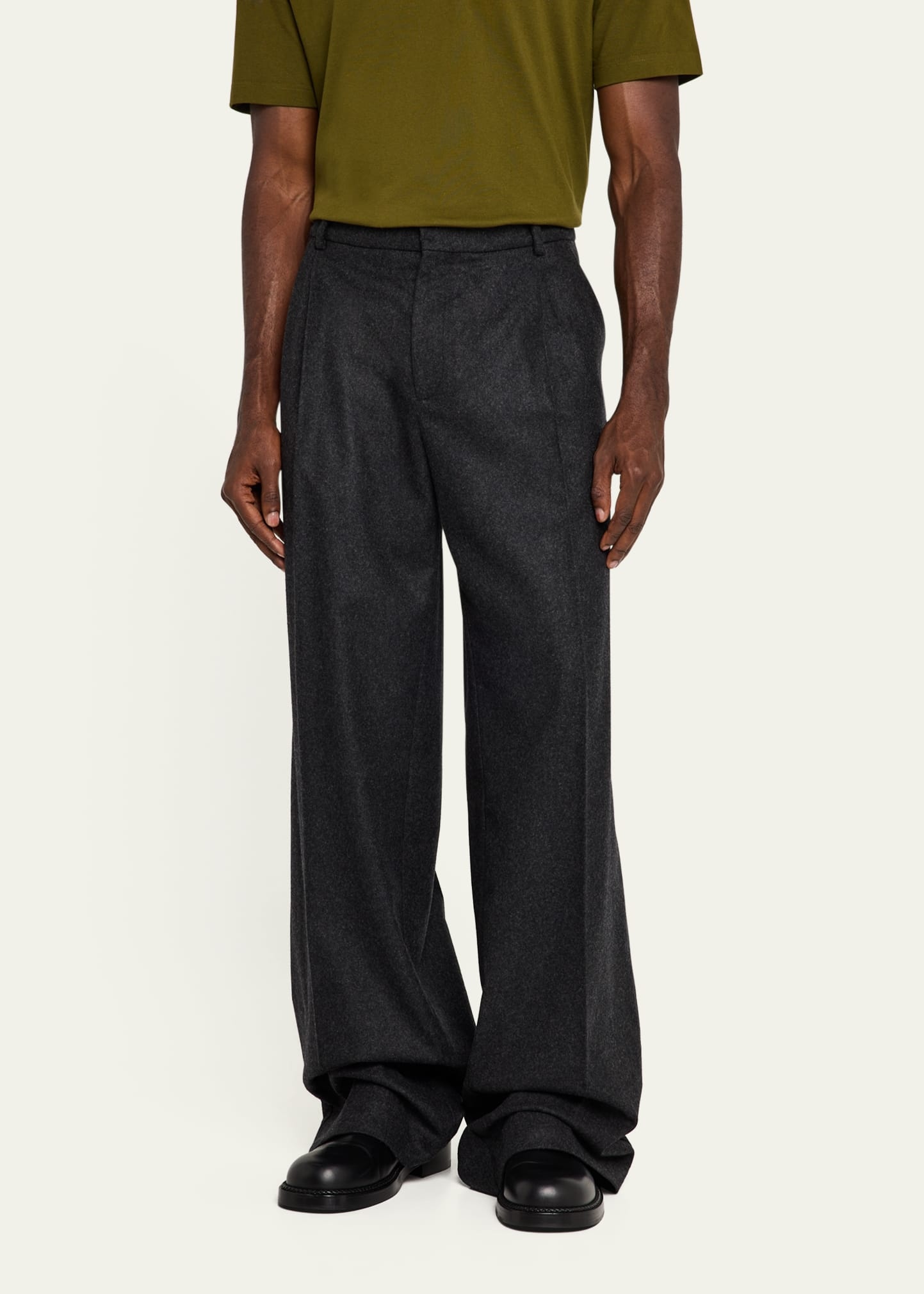 Men's Raga Wool-Cashmere Trousers - 4