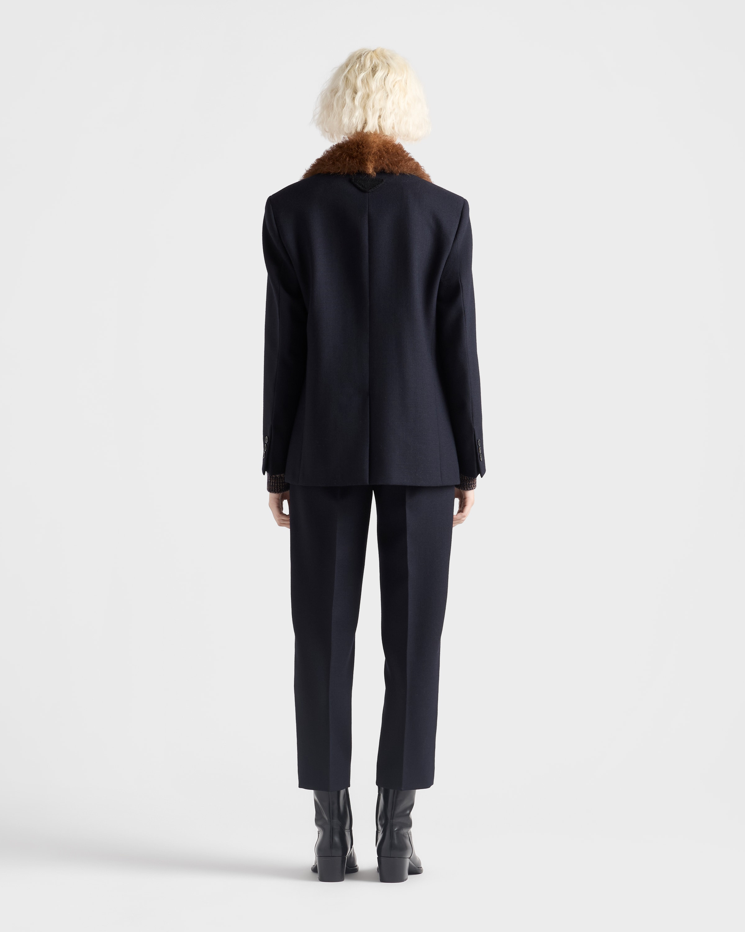 Wool rush stitch pants - 5