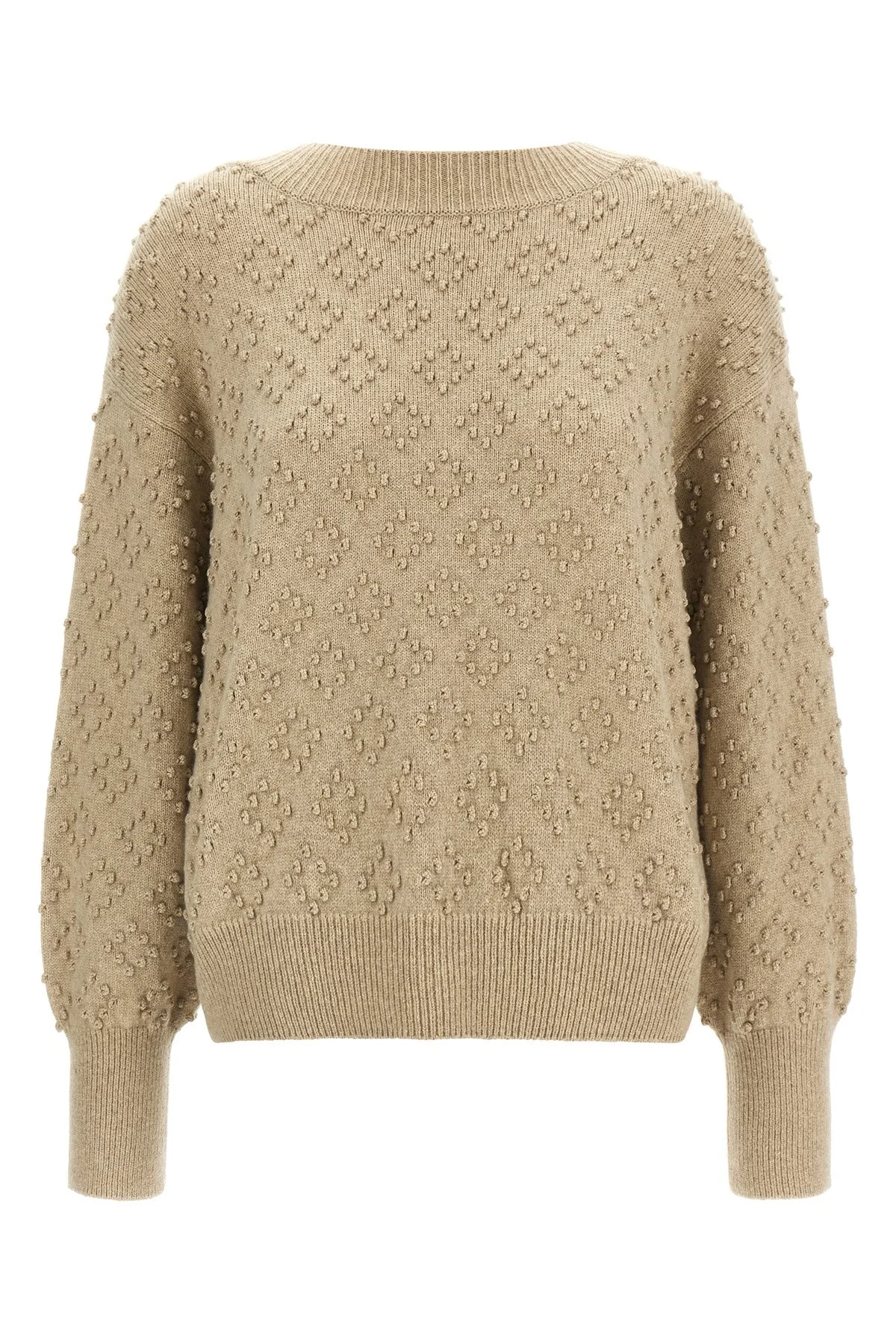 Embossed Sweater - 1