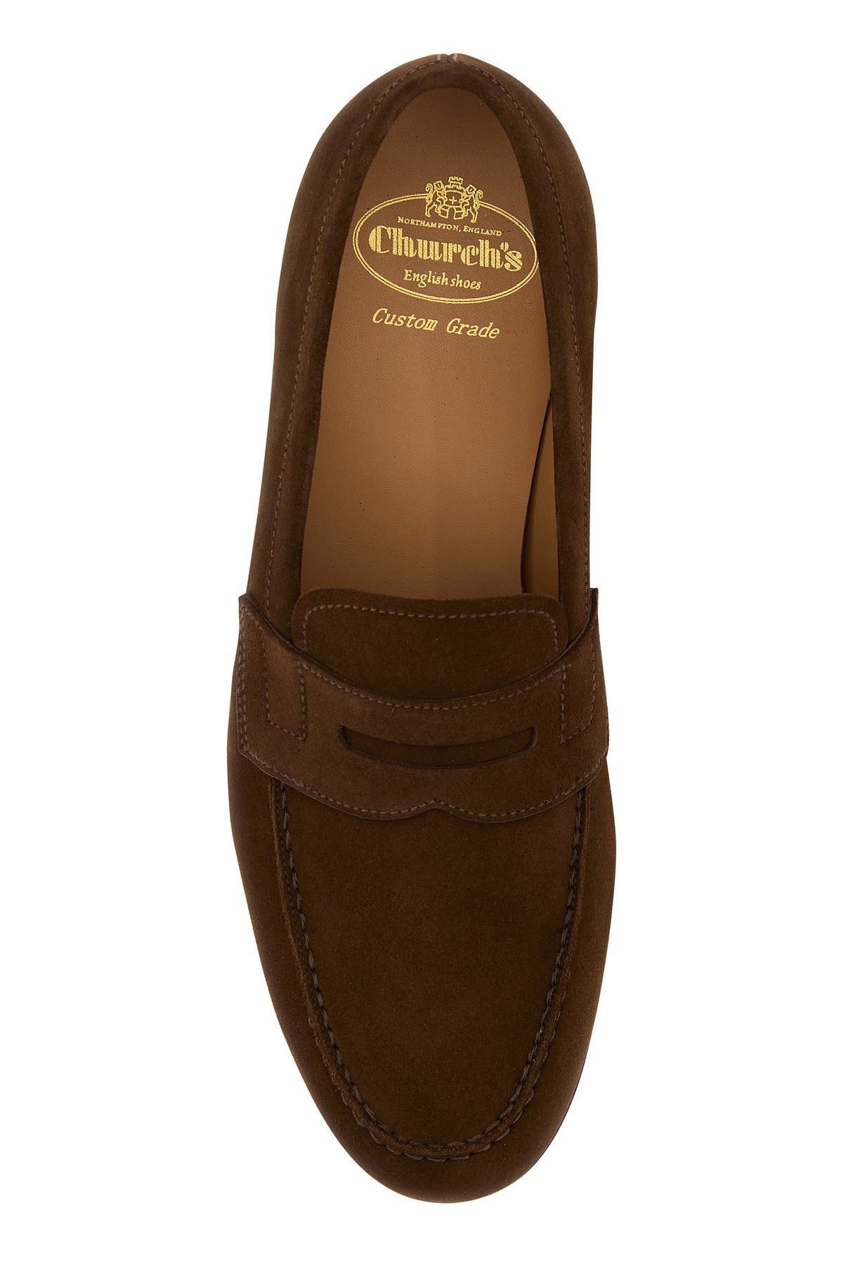 Brown leather loafers - 4