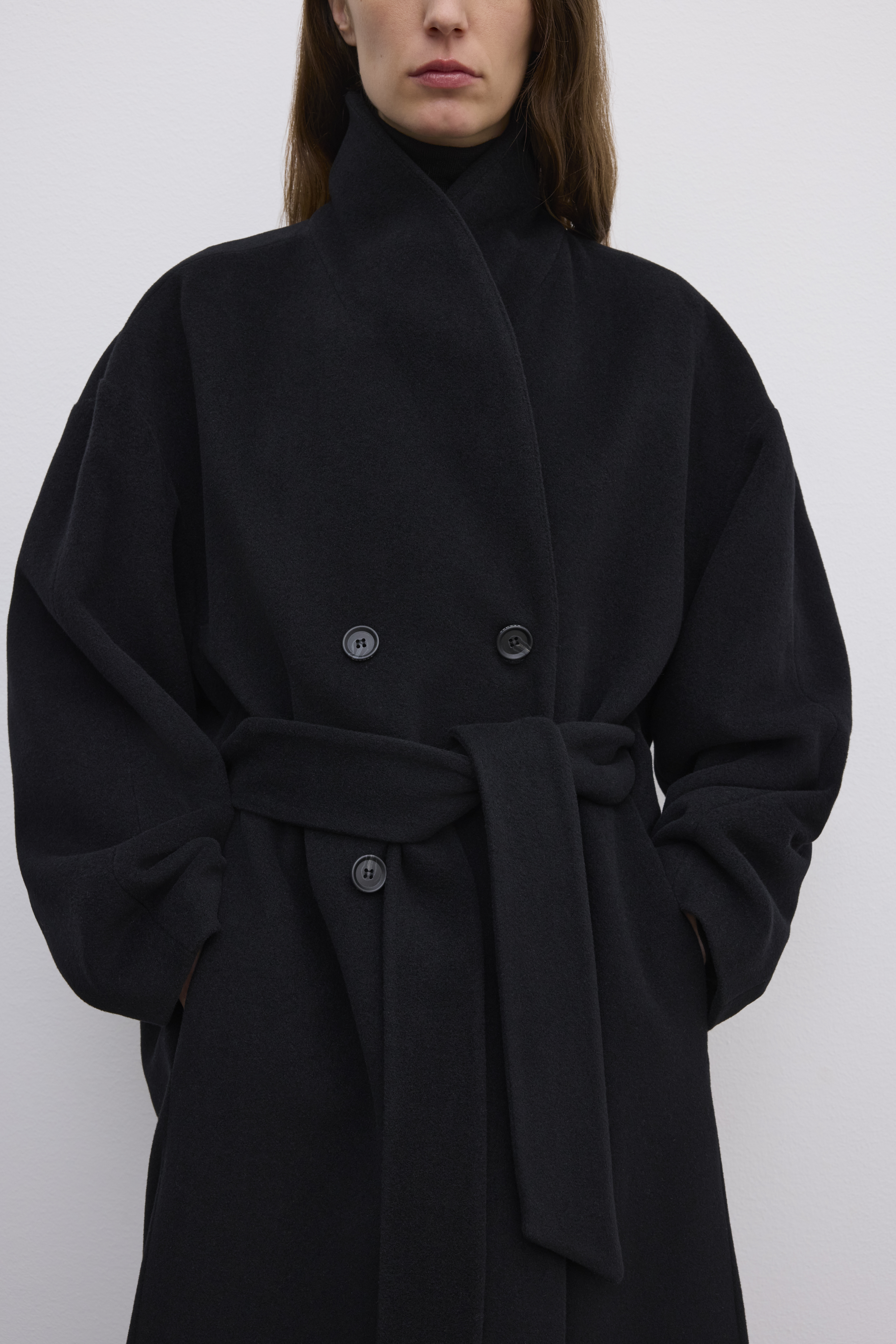 Relaxed Wool Coat - 2