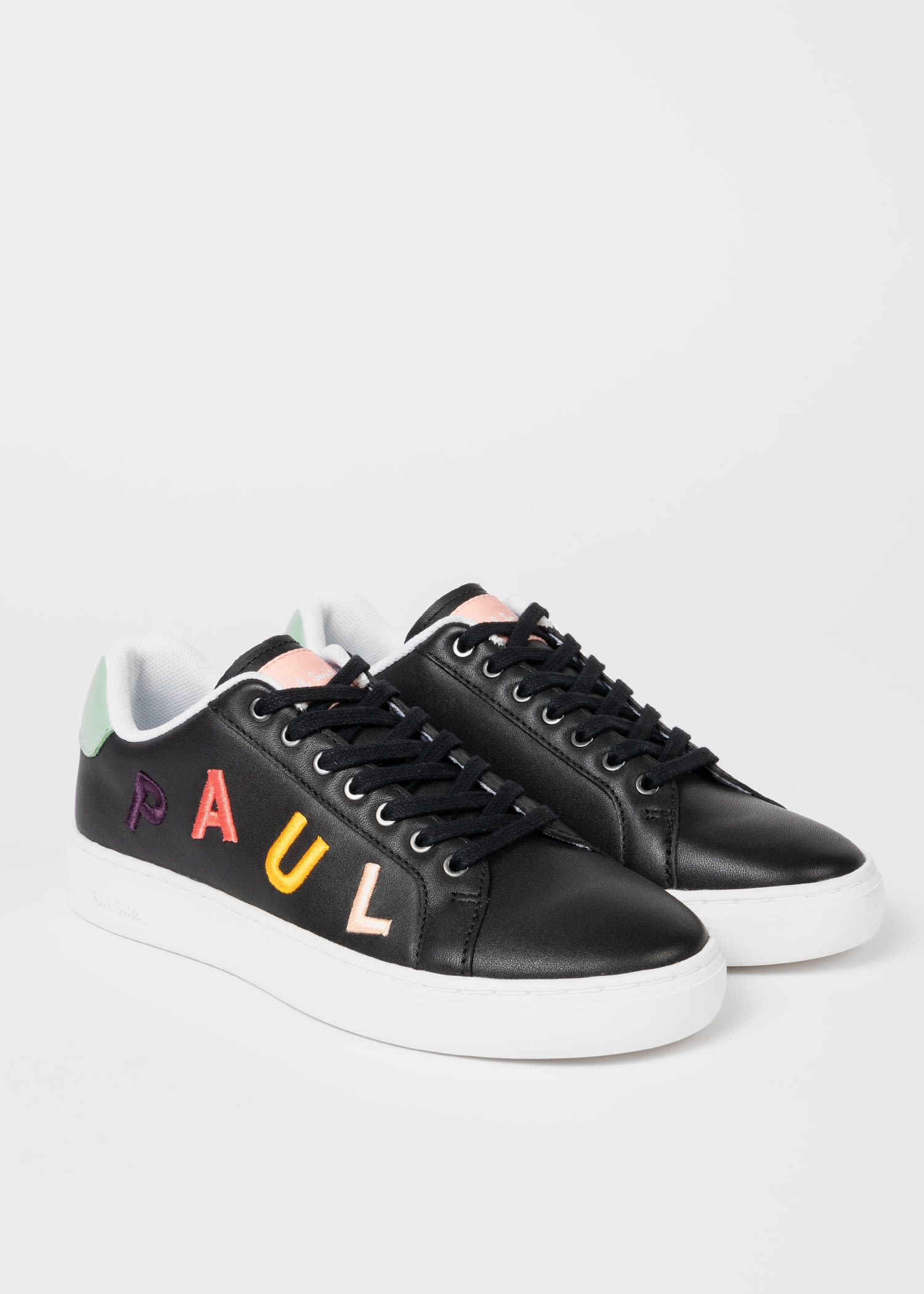 Leather 'Letters' 'Lapin' Trainers - 4