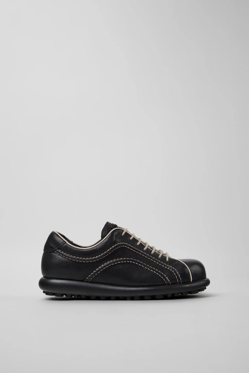 Pelotas Black Leather Shoes for Women. - 1