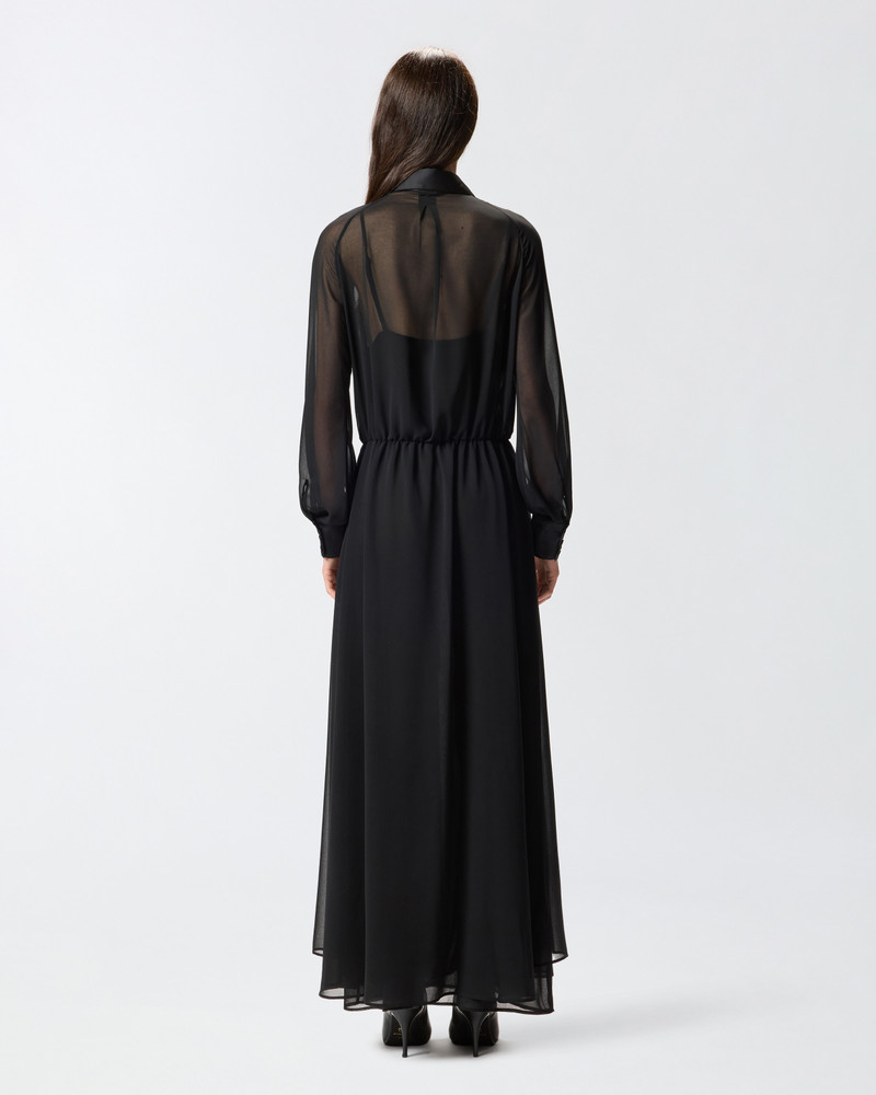 SEMI-SHEER LONG DRESS 4