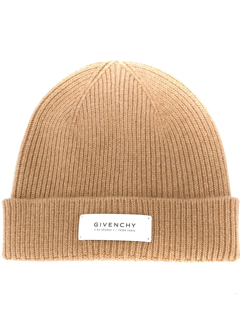 logo-patch beanie - 1