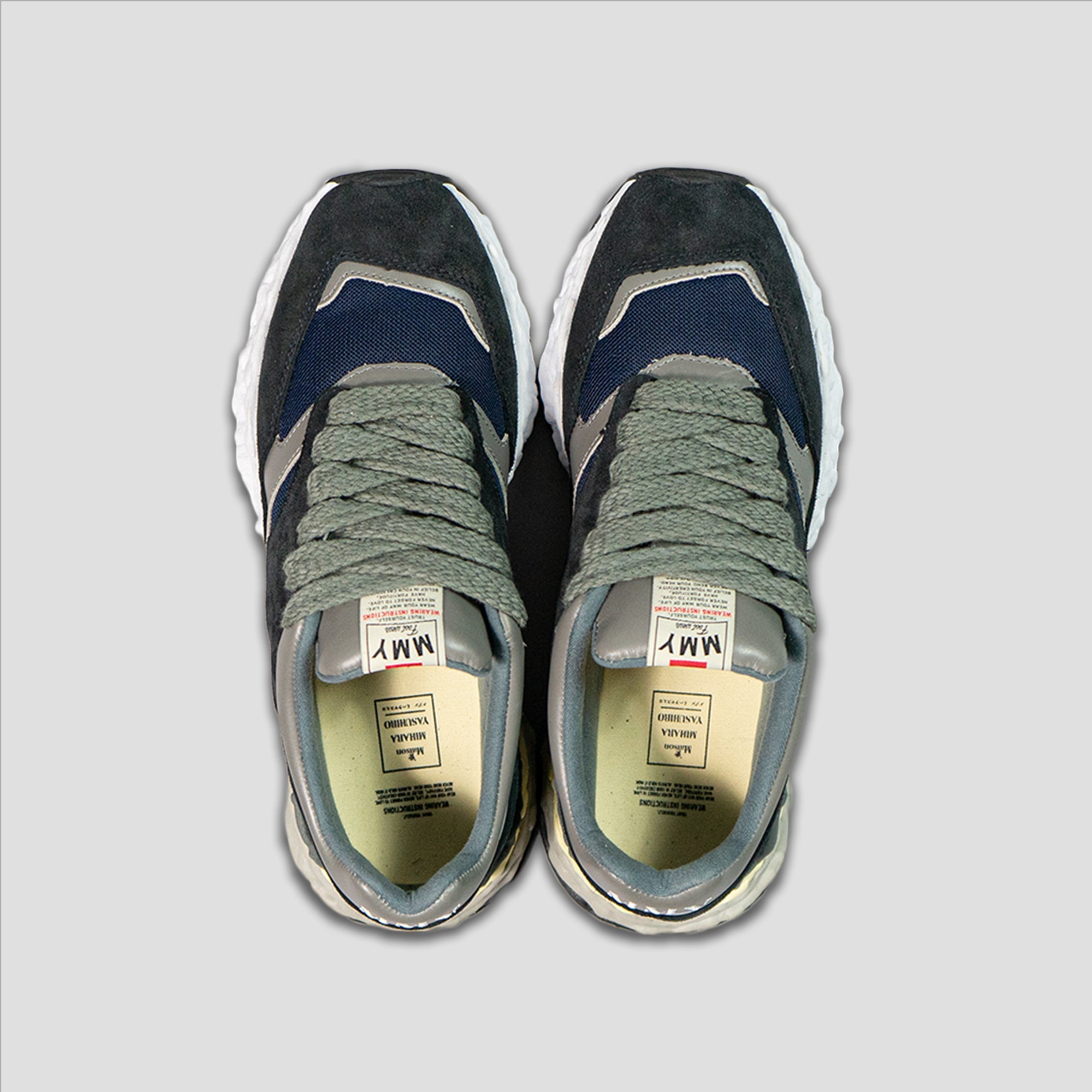 GEORGE OG SOLE LOW-TOP LEATHER SNEAKER - 3