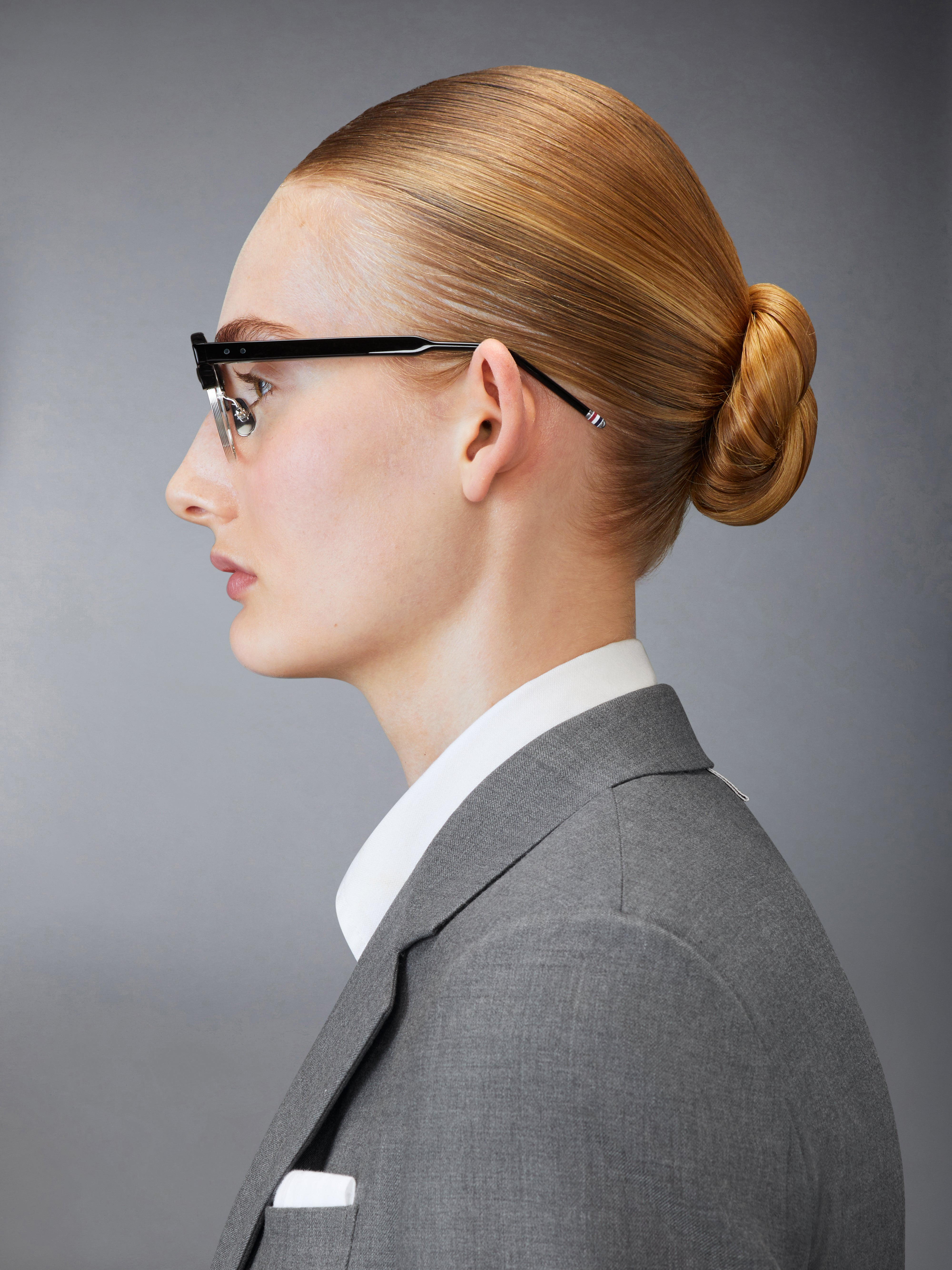 Acetate And Titanium Oval Eyeglasses - 5