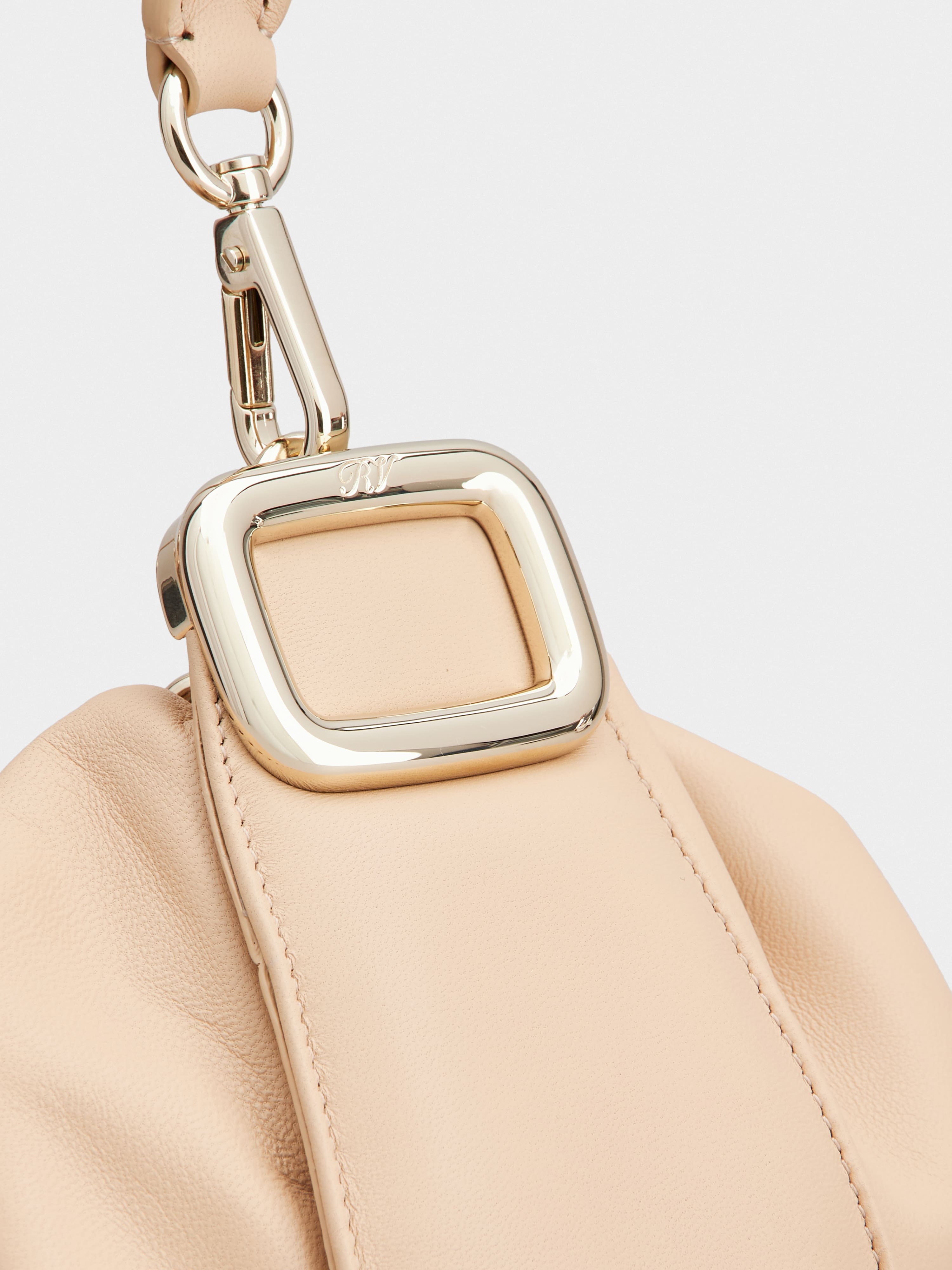 Hobo Viv' Choc Royal Medium Bag in leather - 6