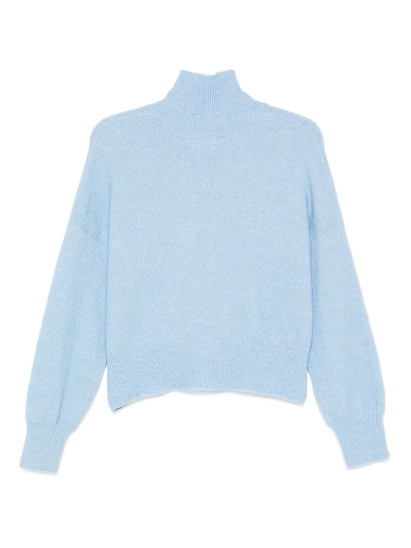 SAMSØE SAMSØE high-neck boxy sweater outlook