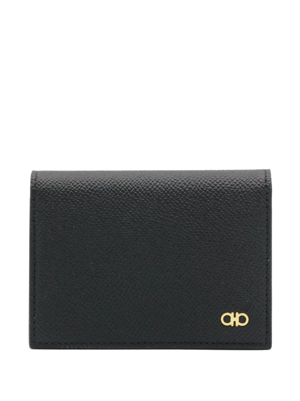 Gancini pebbled leather wallet - 1