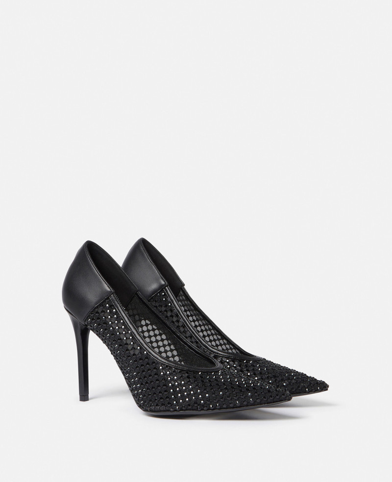 Stella Iconic Studded Mesh Pumps 2