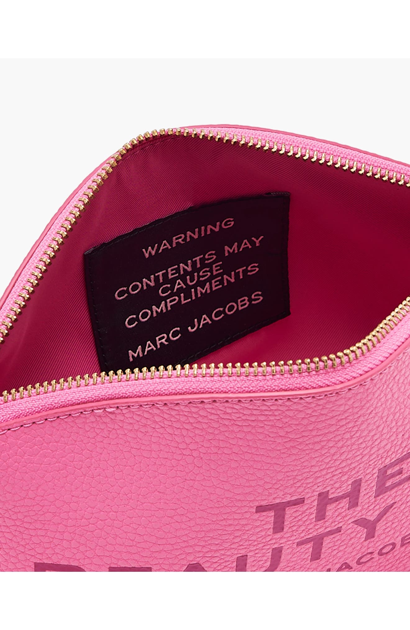 Marc Jacobs The Beauty Bag Cosmetics Case in Bow Pink at Nordstrom - 4