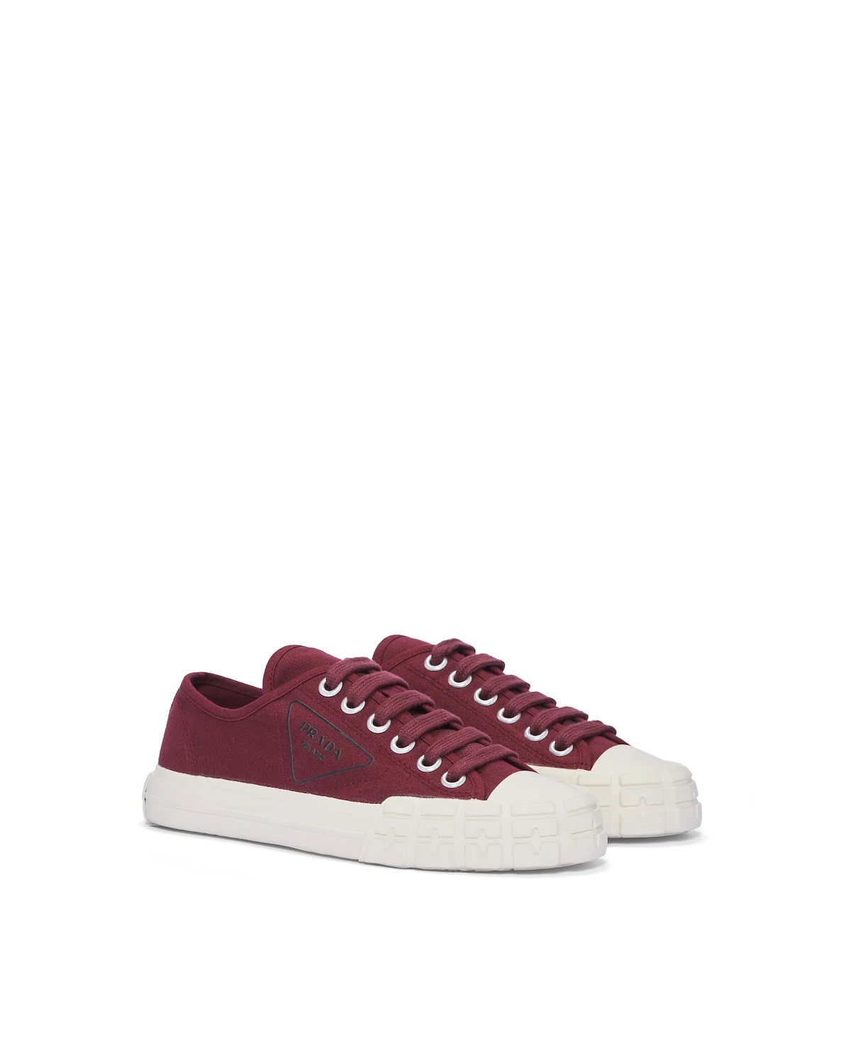 Cotton canvas sneakers - 1