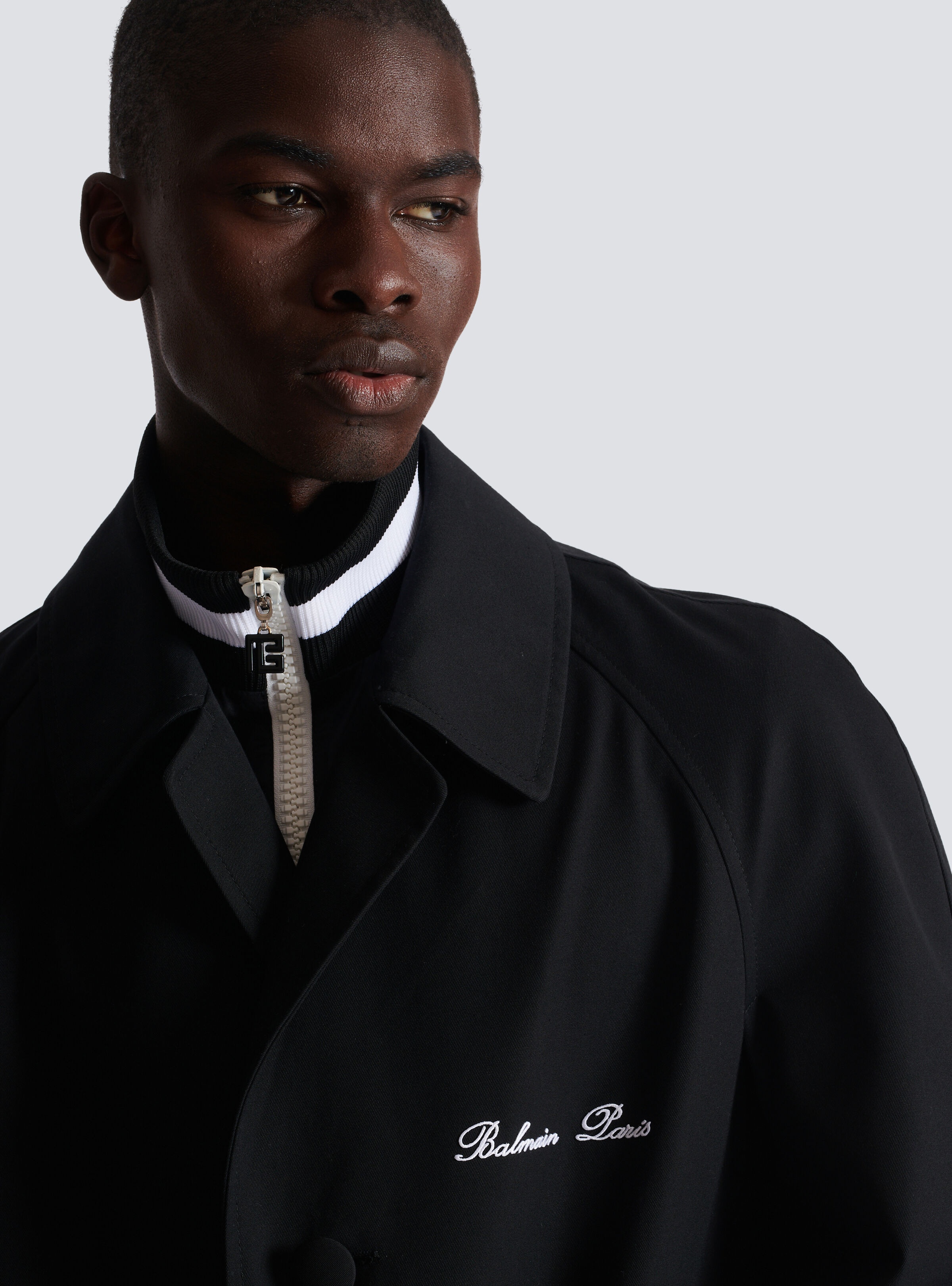Balmain Signature car coat - 7