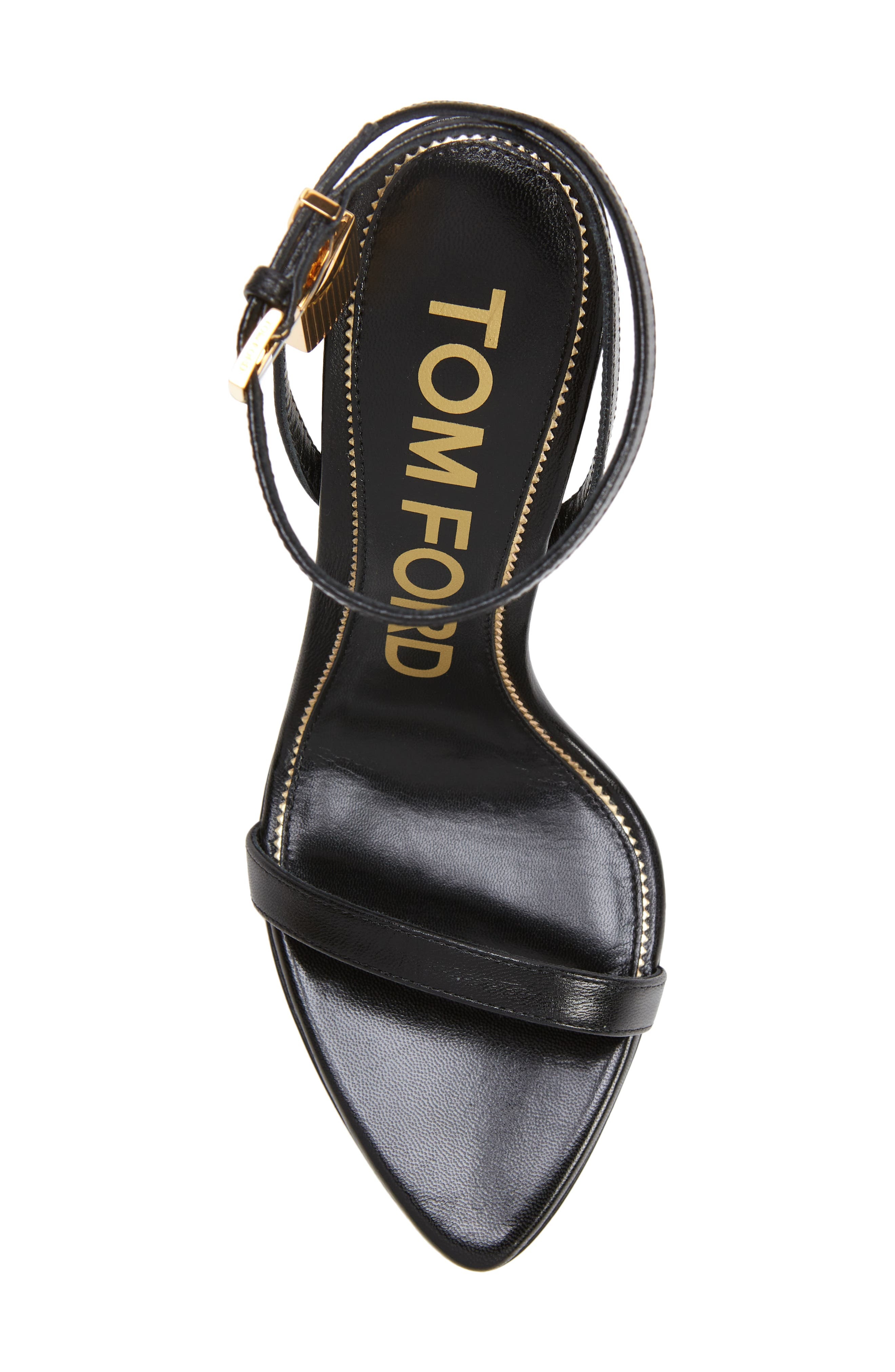 Padlock Pointy Toe Sandal - 5