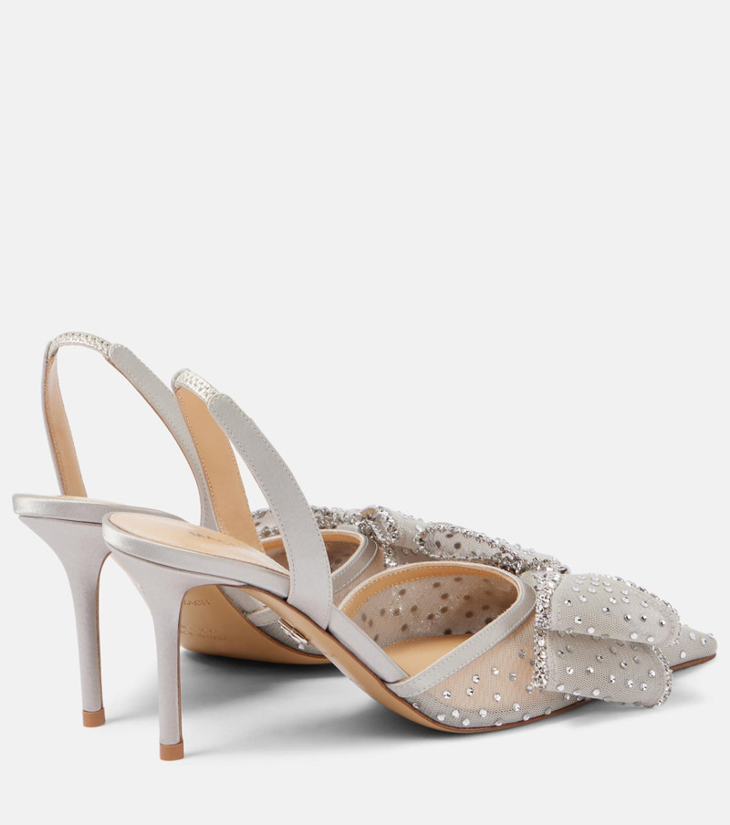 MACH & MACH Cadeau 85 embellished slingback pumps outlook