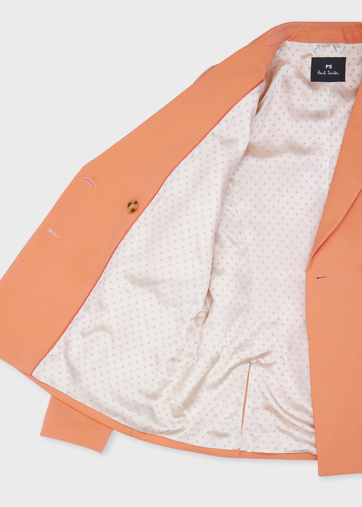 Women's Coral Wool Suit - 4