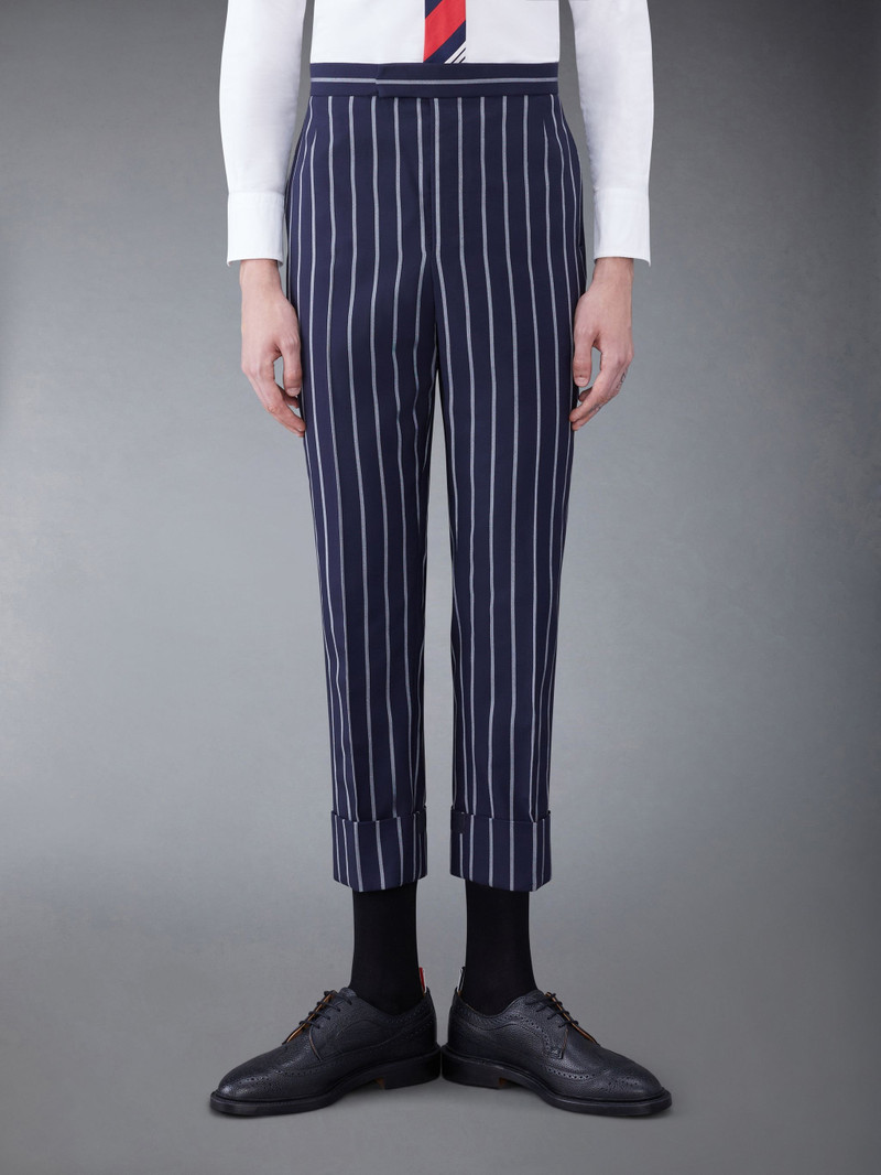 striped straight-leg wool trousers 1