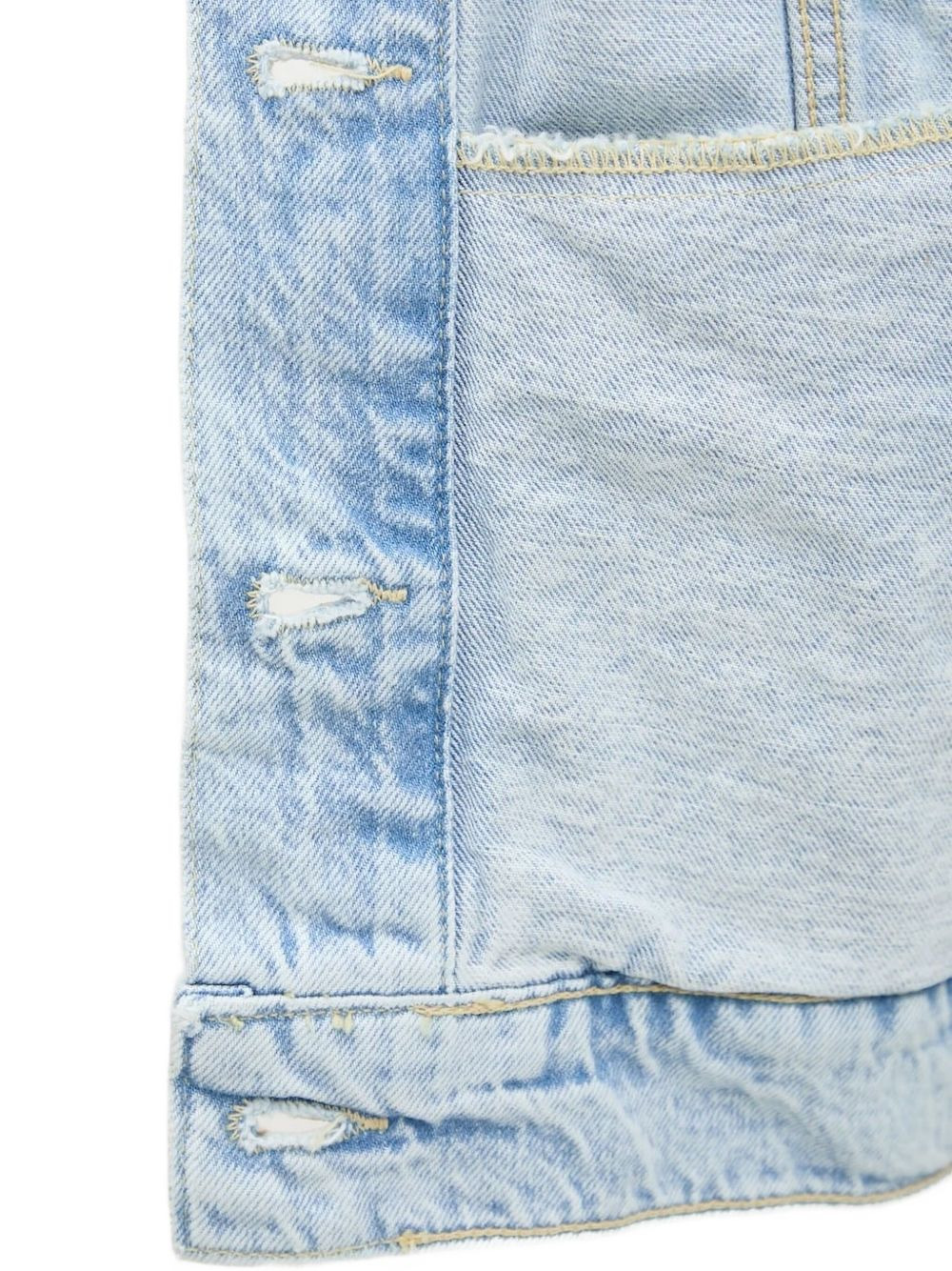 Lou acid-wash denim jacket - 4