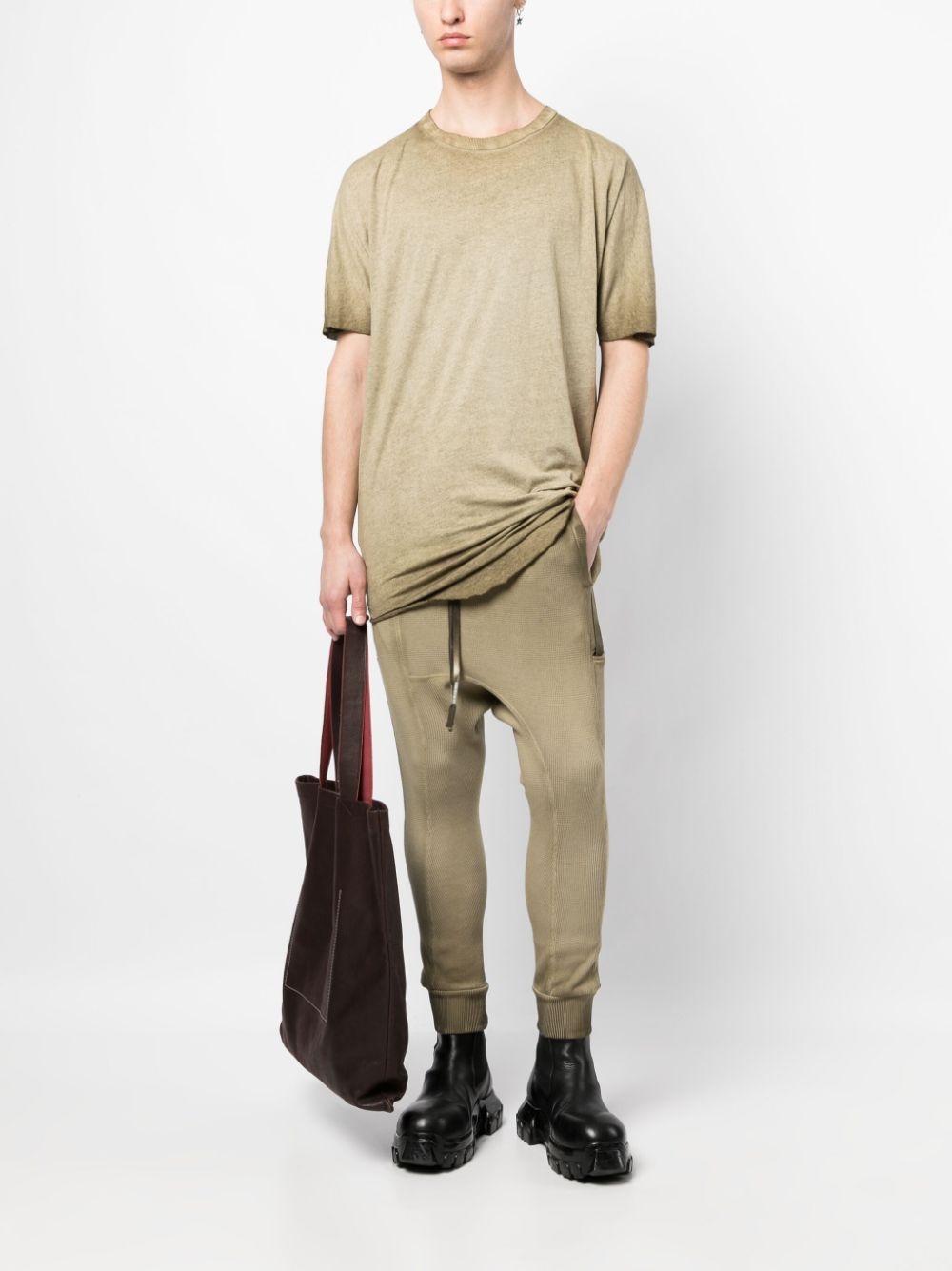 drawstring-waist track pants - 2