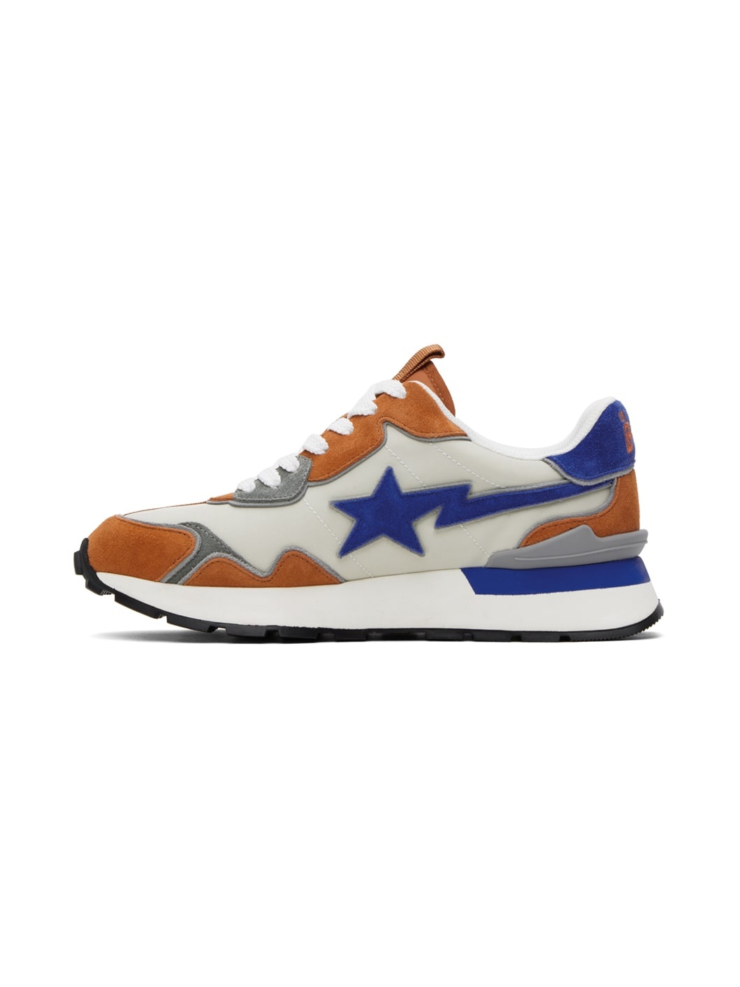 Orange & Blue Road STA Express Sneakers - 3