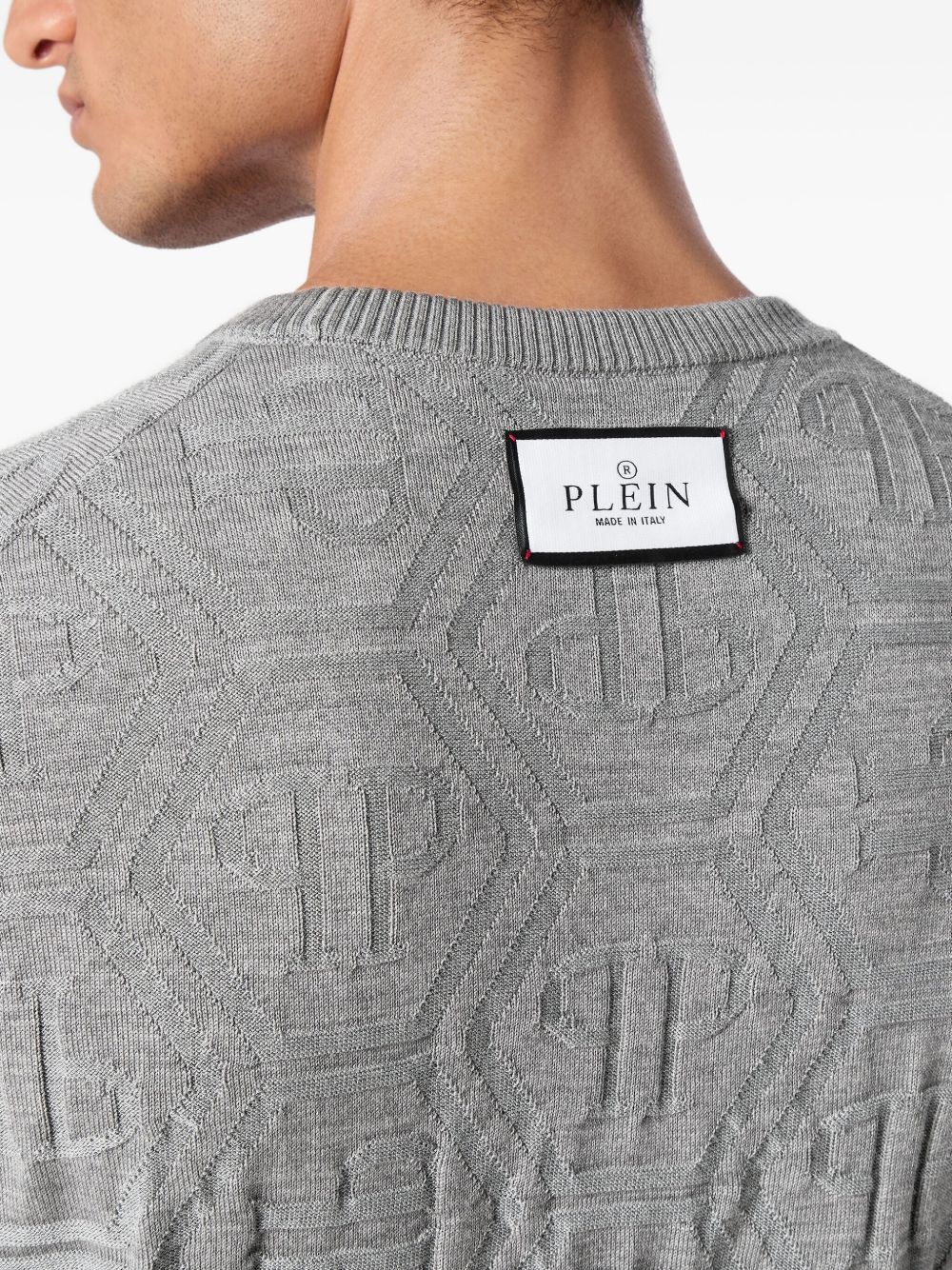 logo-patch jumper - 5