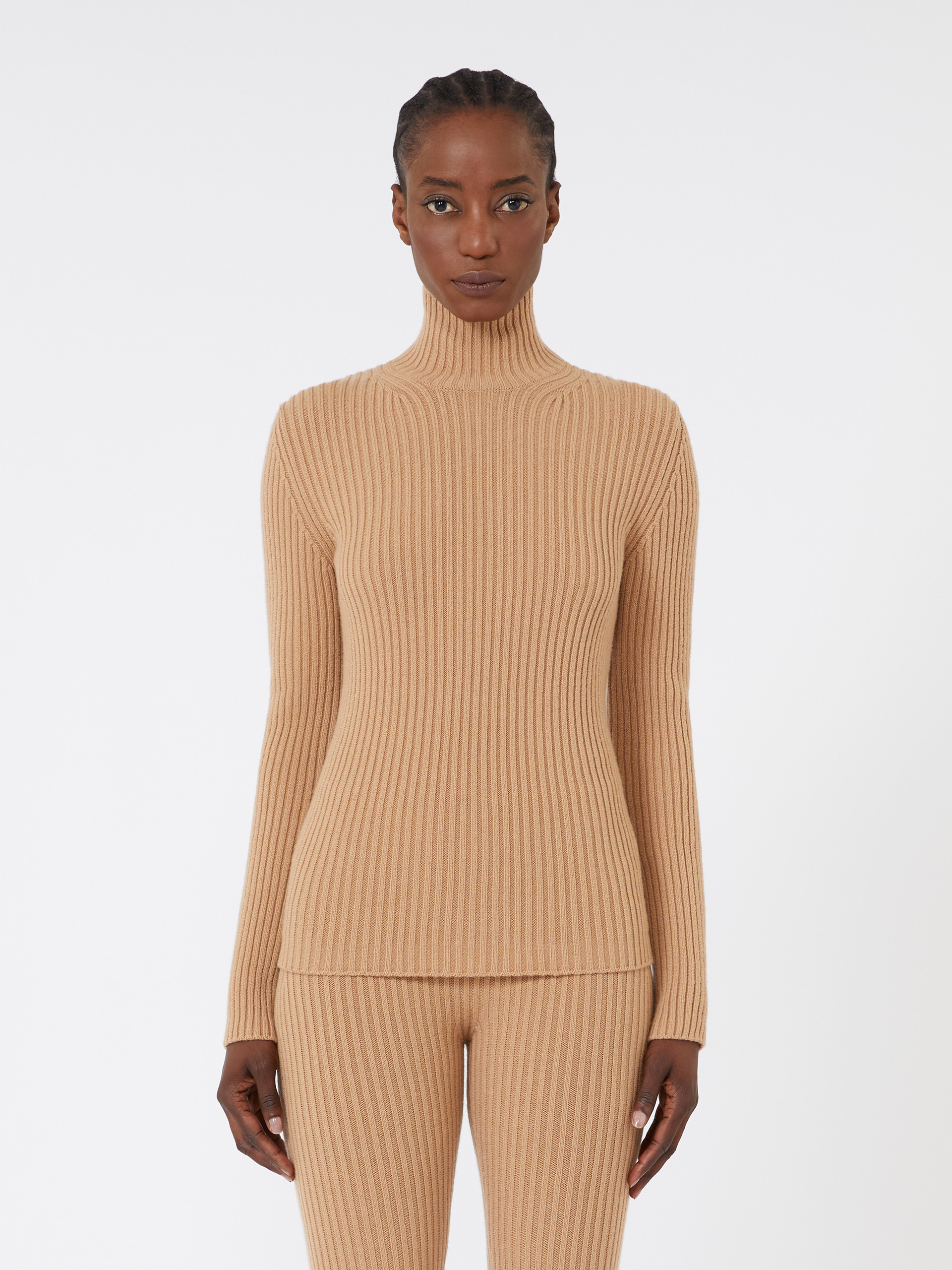 ARAL1234 Wool and cashmere ribbed turtleneck - 3