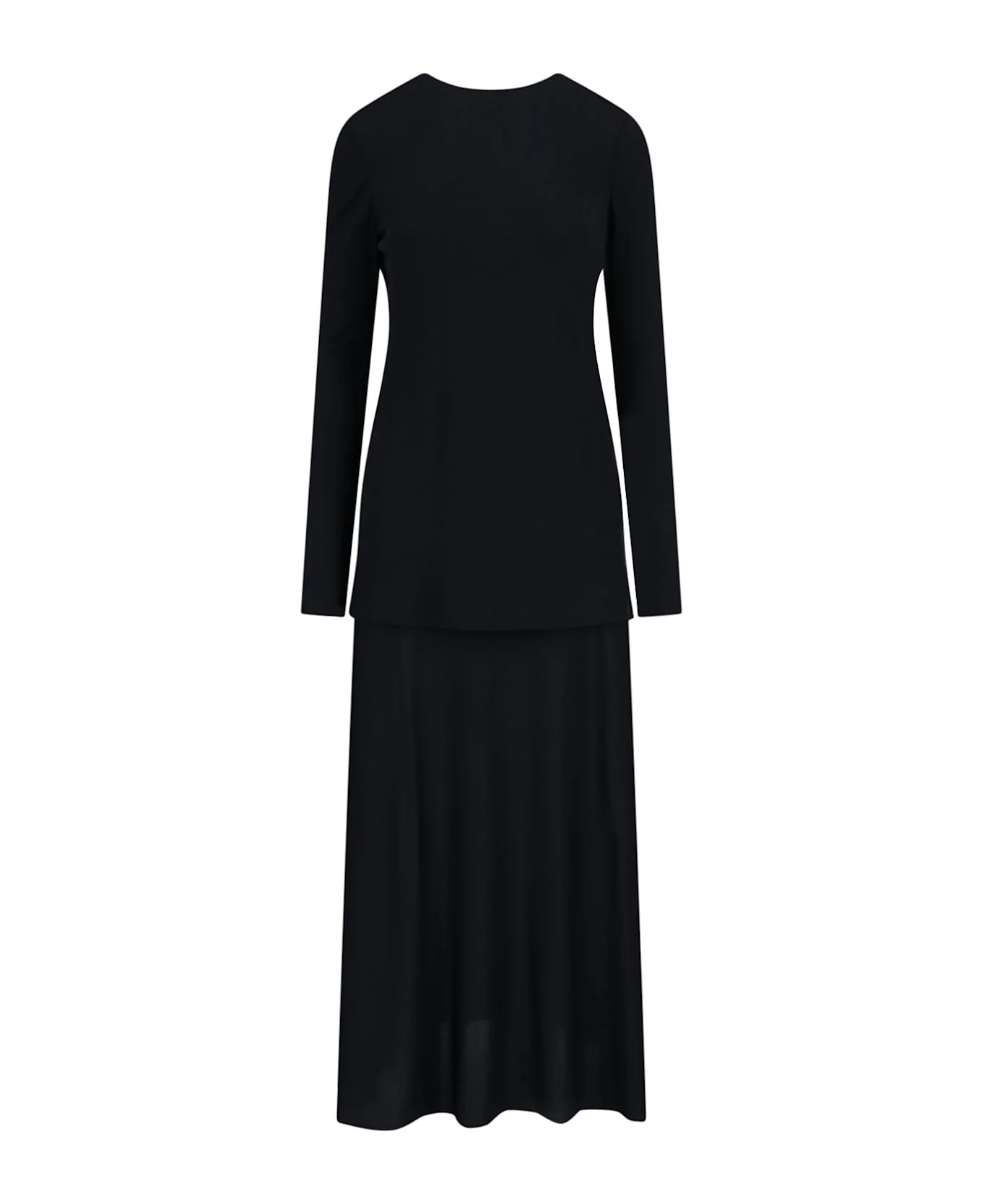 Flared Midi Dress - 1