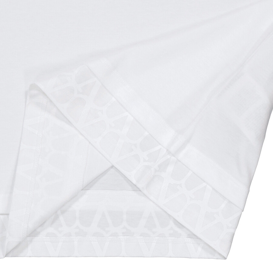 Valentino Toile Iconographe Detail Cotton T-Shirt - 7
