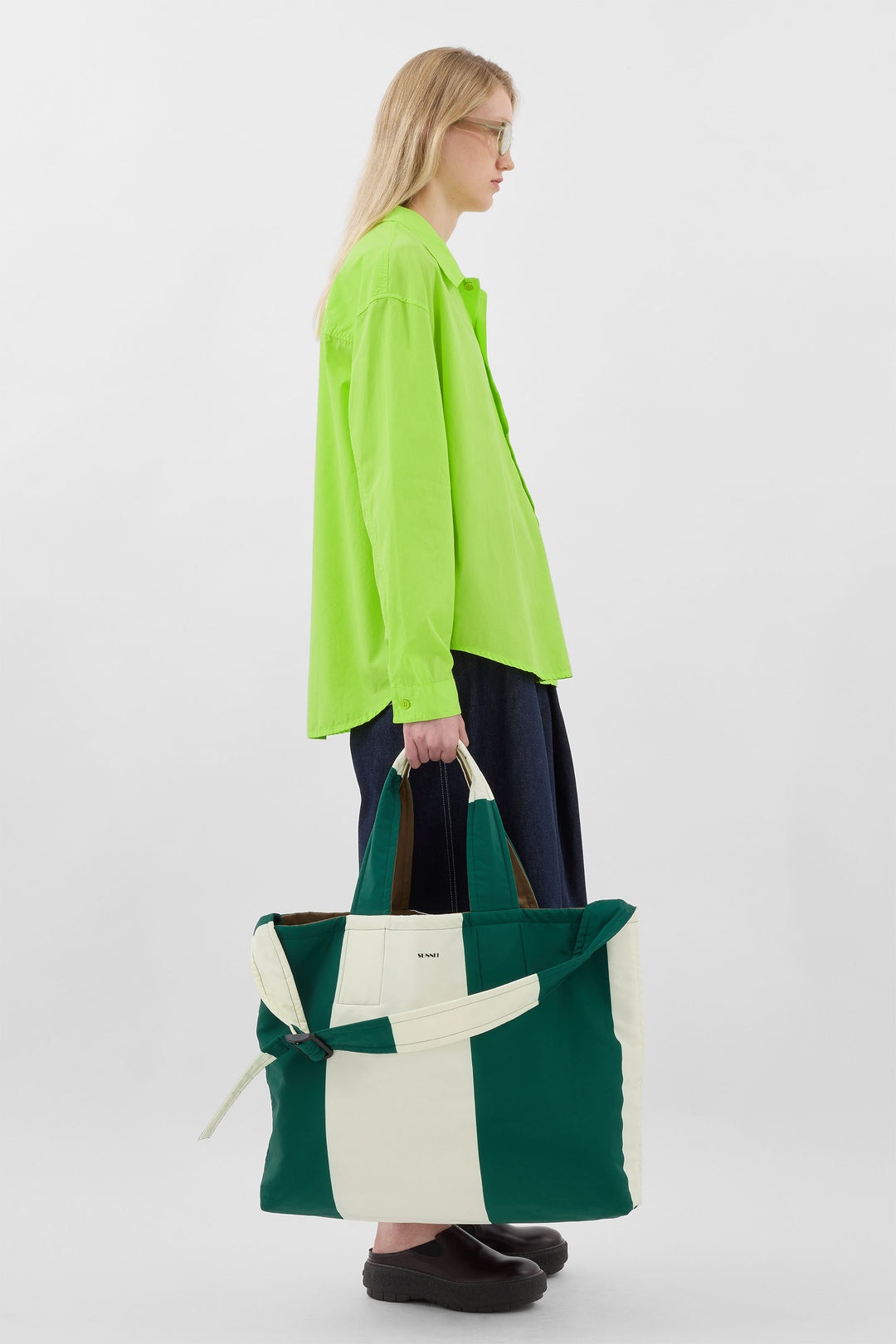 OVER SHIRT / acid lime - 4