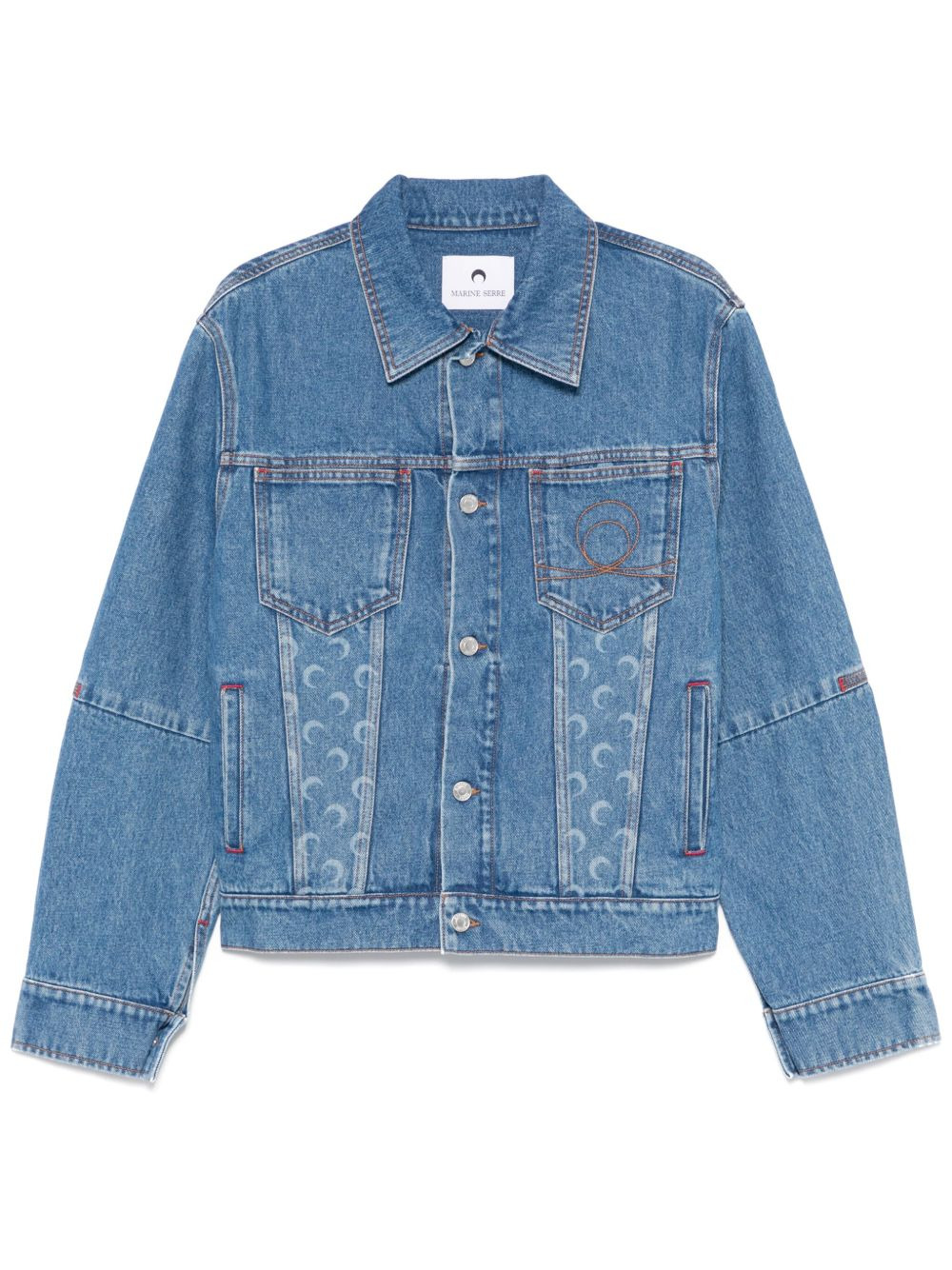 MARINE SERRE Denim Jacket - 1