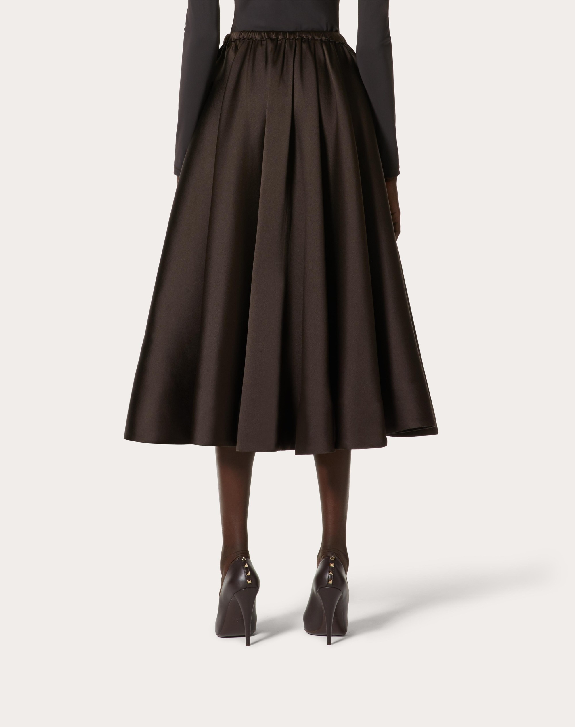 TECHNO DUCHESSE MIDI SKIRT - 4