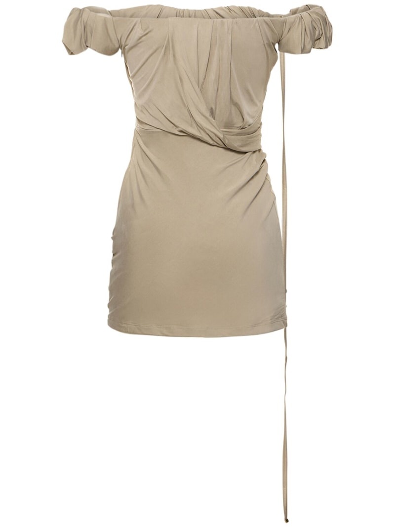 La Robe Ciceri jersey mini dress - 5