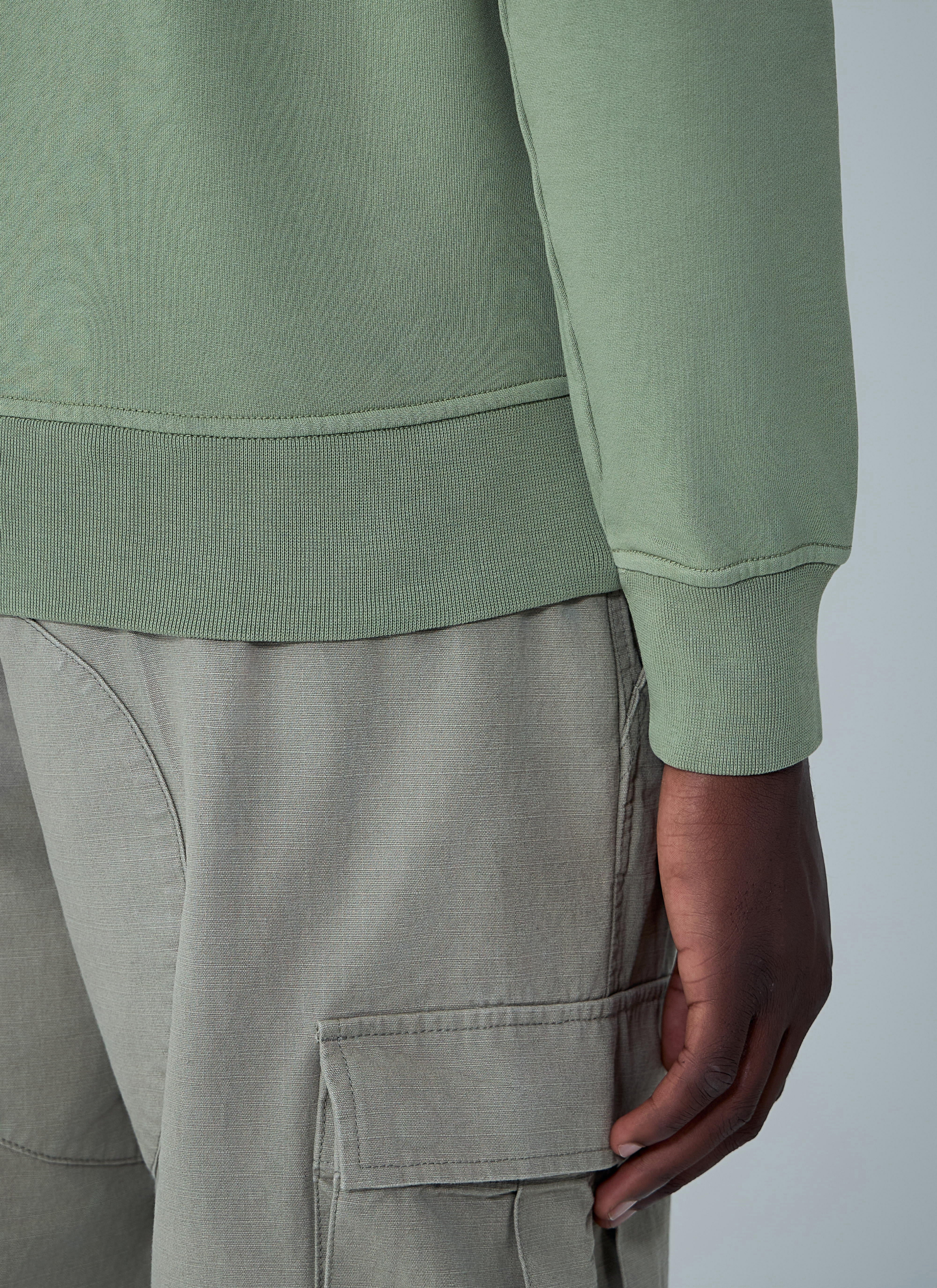 Stone Island Men Logo Motif Hooded Sweatshirt - 6