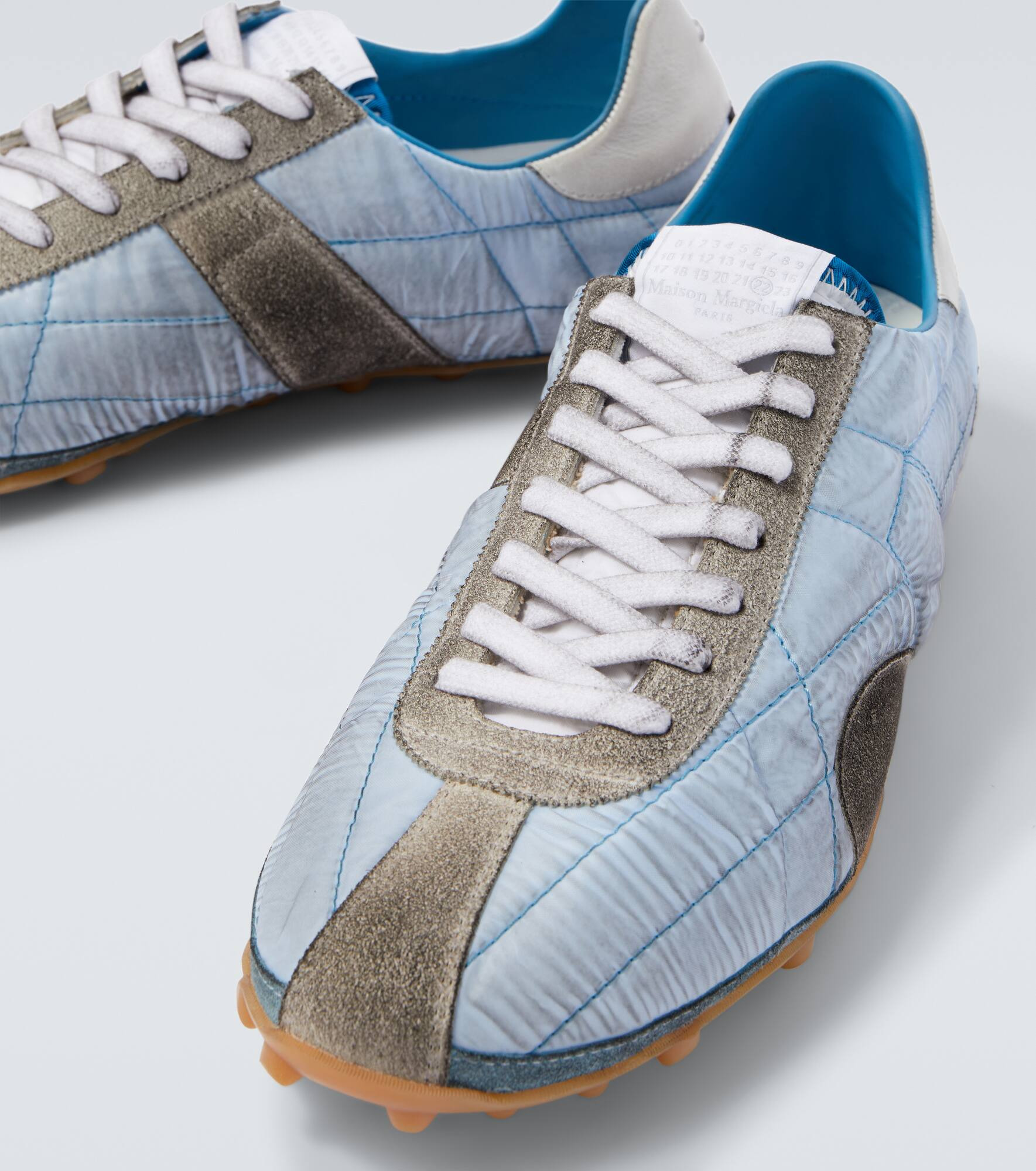 Sprinters suede-trimmed sneakers - 3