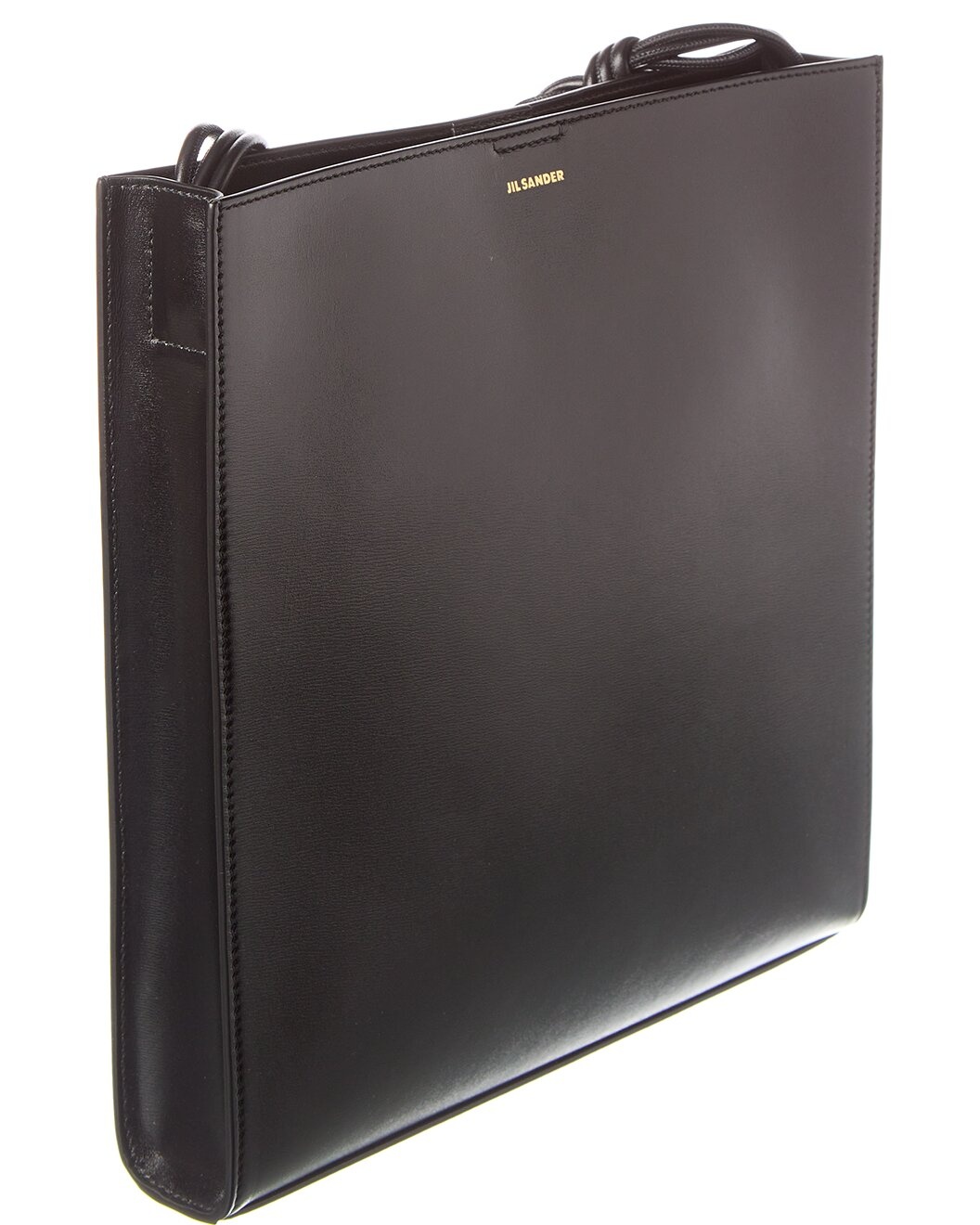 Jil Sander Logo Leather Shoulder Bag - 3