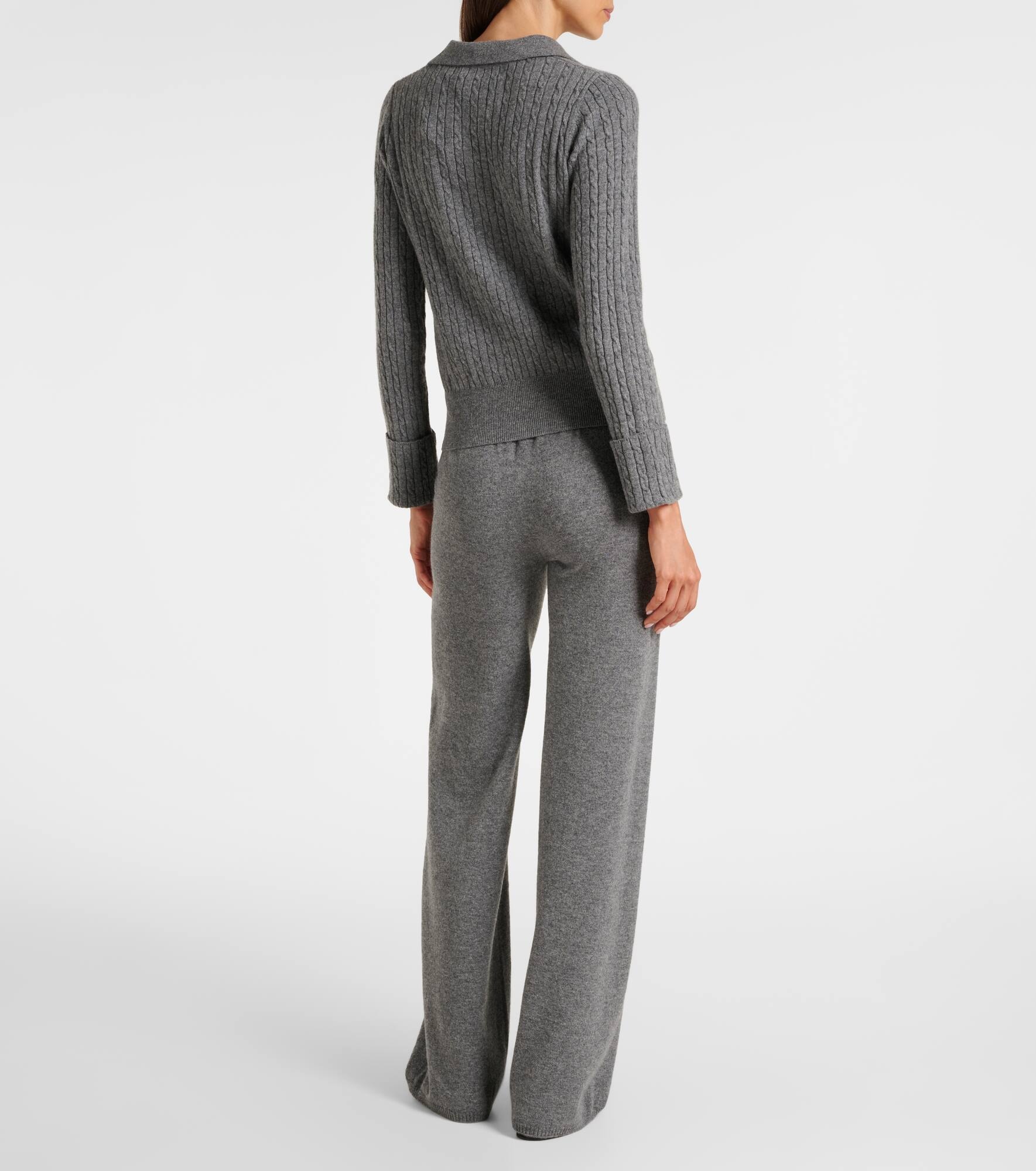 Gaia cashmere polo sweater - 3